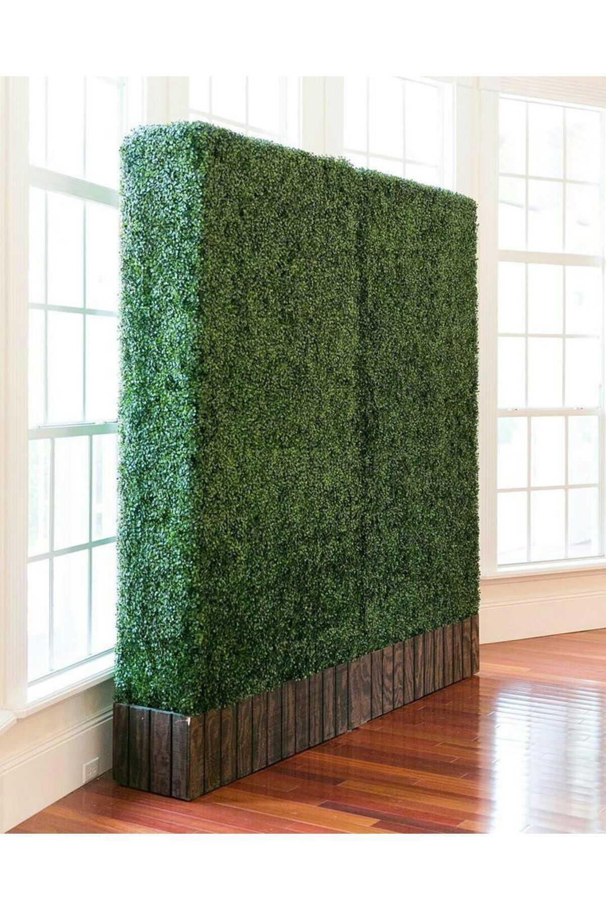 NAHAMİS TRADE 40x60 Panel Şimşir 10 Adet Sık Doku Duvar Tavan Kaplama Dekorasyon Yapay Bitki