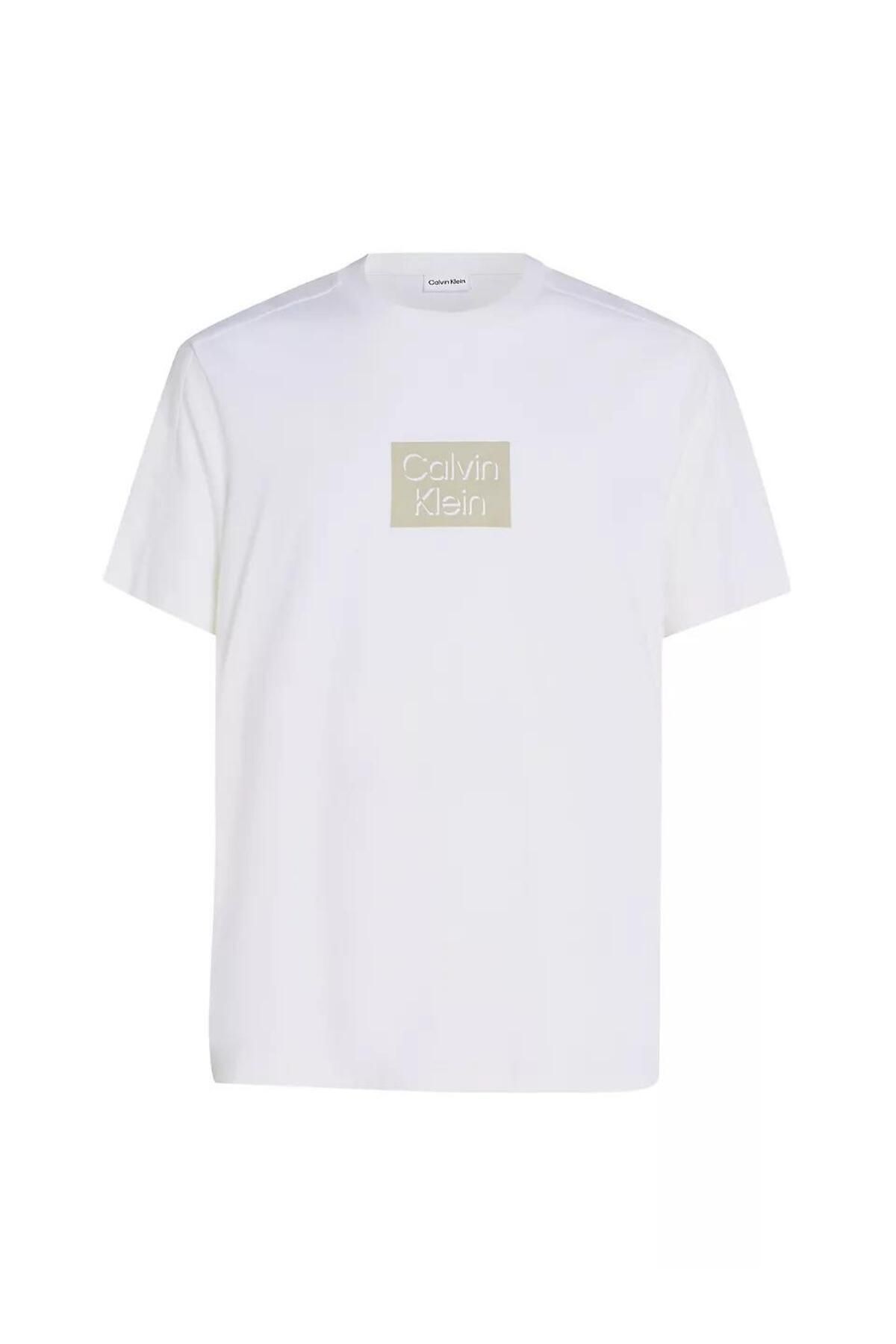 Calvin Klein CUT OUT SHADOW LOGO T-SHIRT