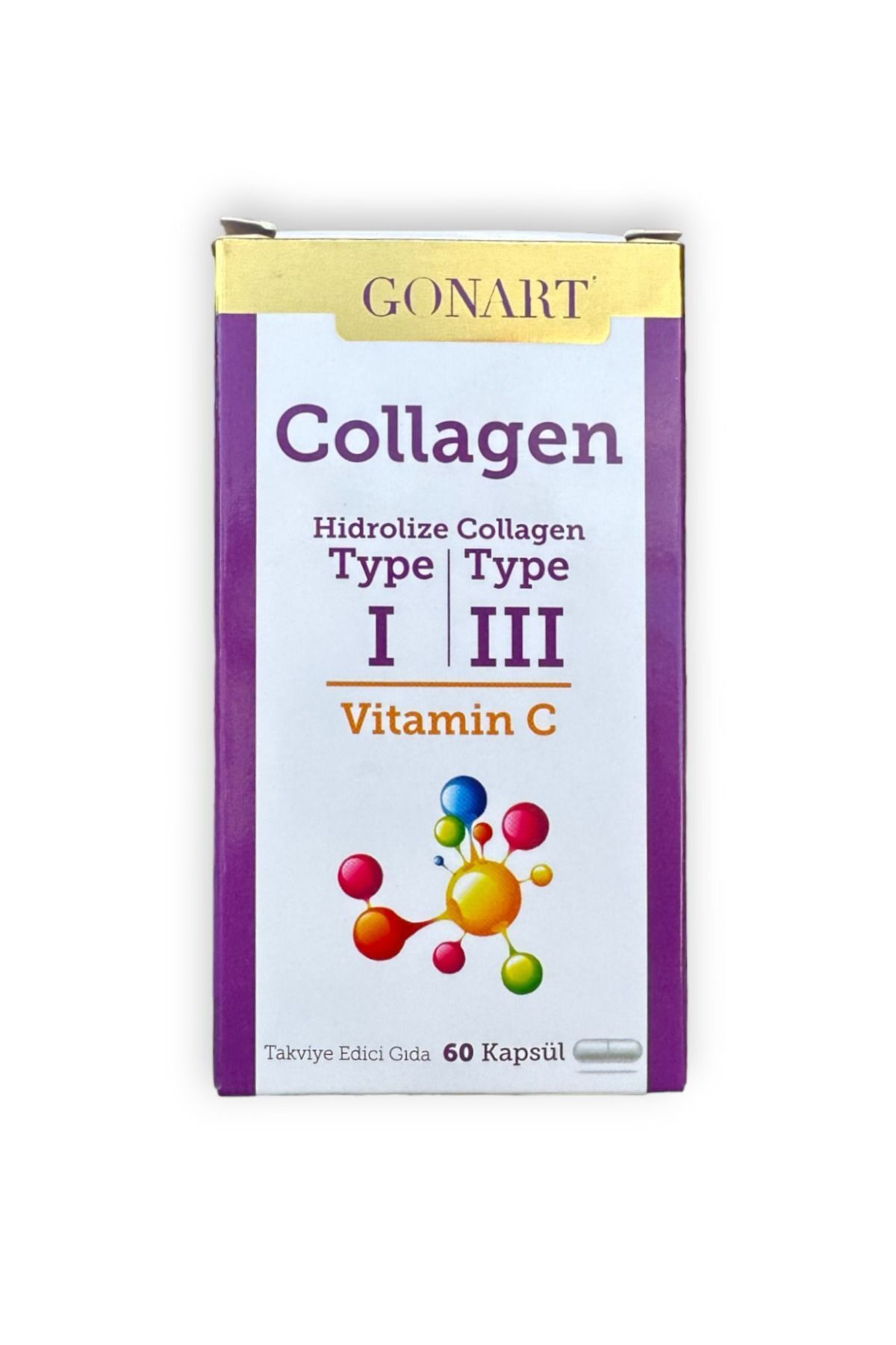 GONART COLLAGEN 60 KAPSÜL BİTKİSEL İLAÇ 2 KUTU