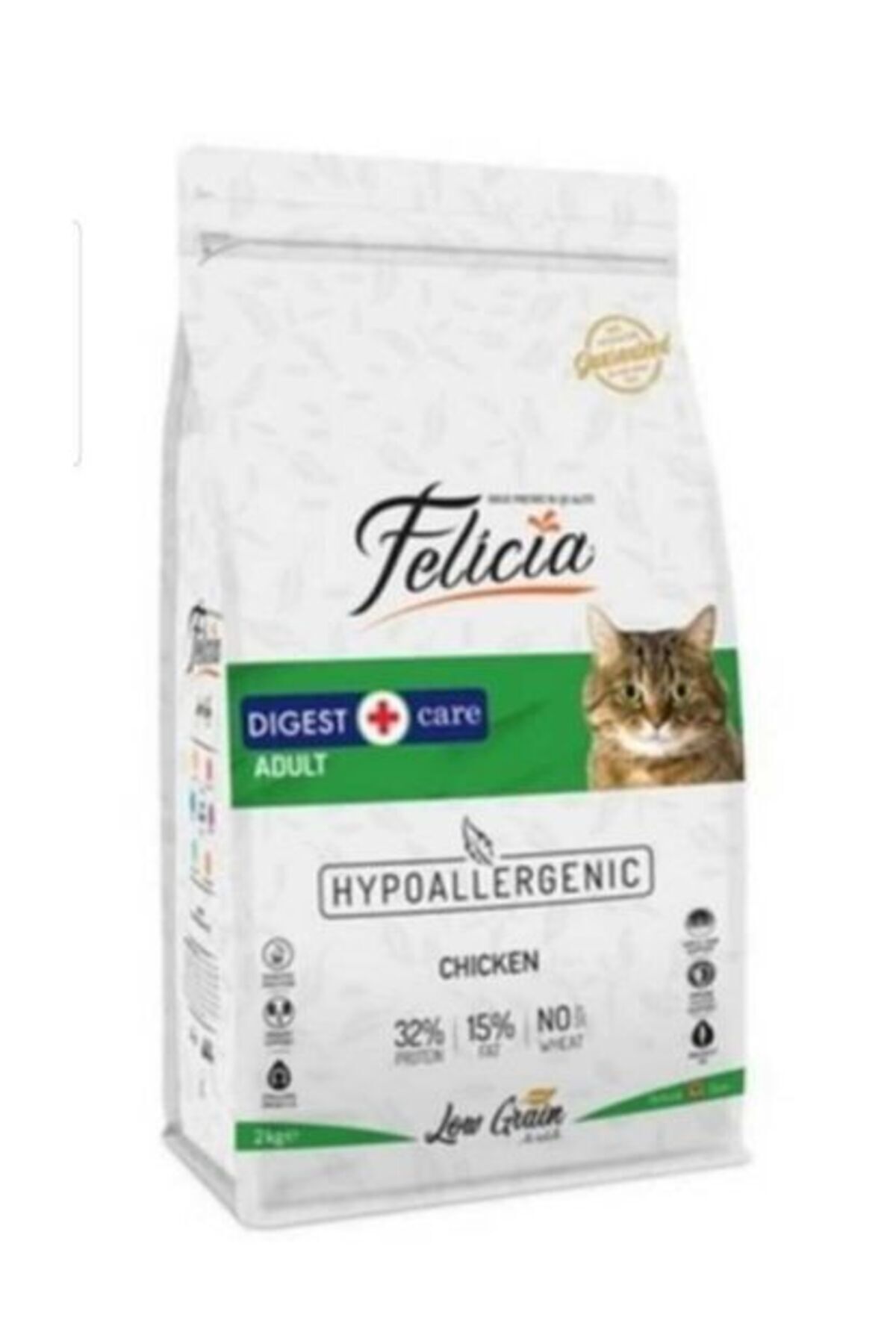 Felicia Hipoalerjenik Tavuklu Yetişkin Kedi Maması 12 Kg