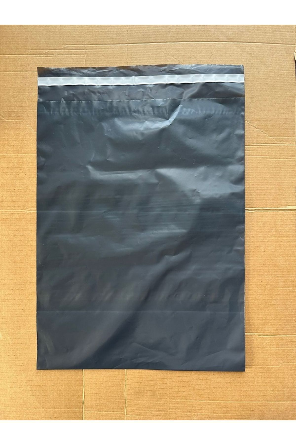 Mert Polimer Kargo Poşeti (Opak) Fatura Cepsiz 29*37+5 Cm  (50 Adet)