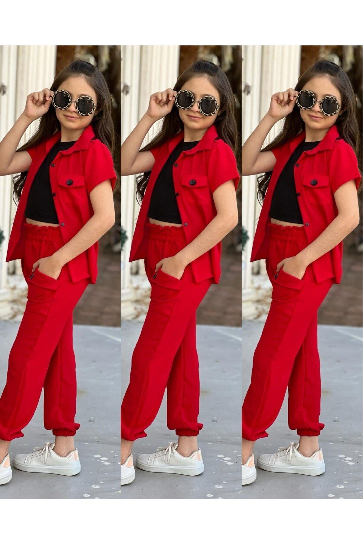 bakk baby Kız çocuk takım 3 parça