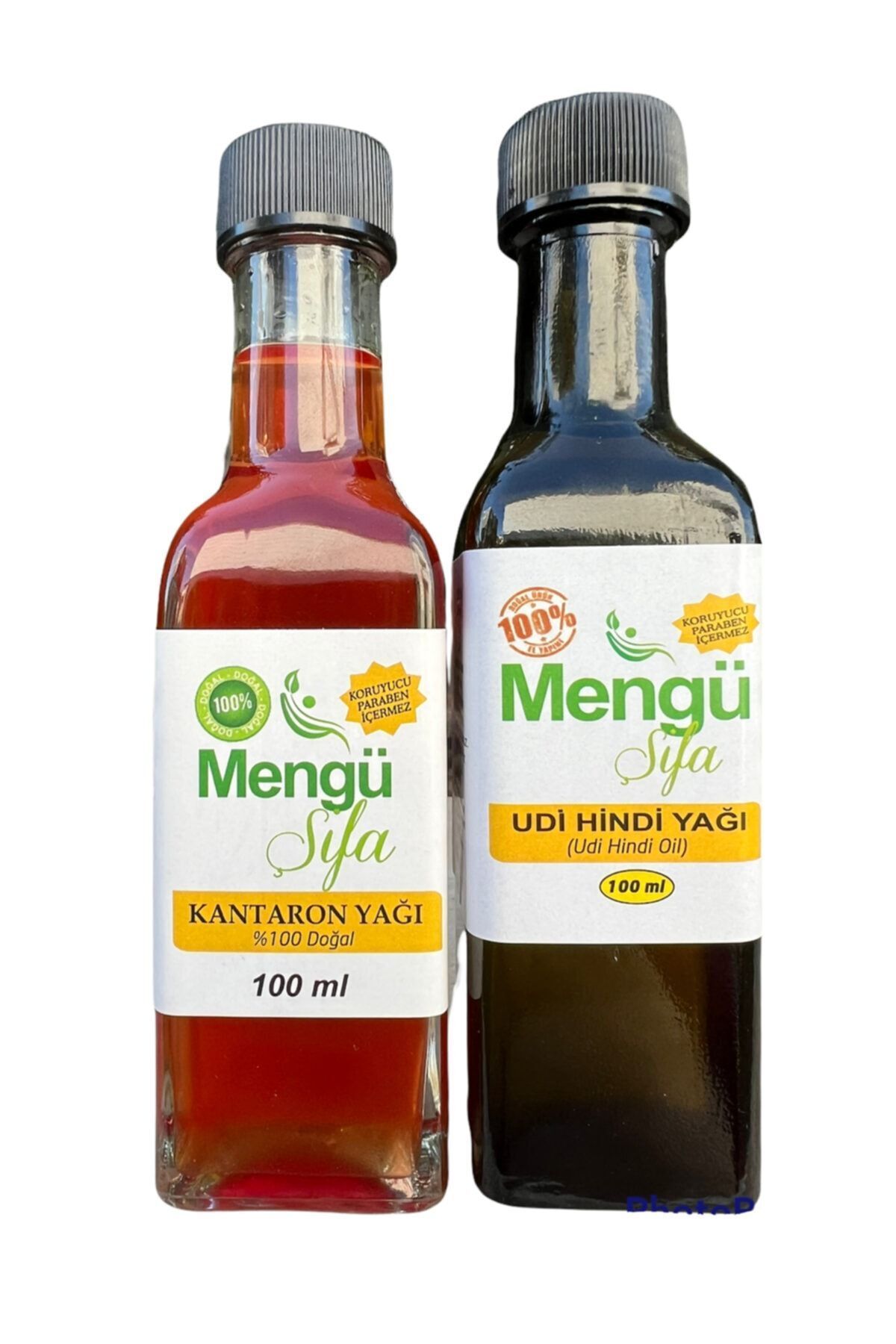 mengü şifa 100ml Udi Hindi Yağı 100ml Sarı Kantaron (KANTORON) Yağı 2li Yağ Set