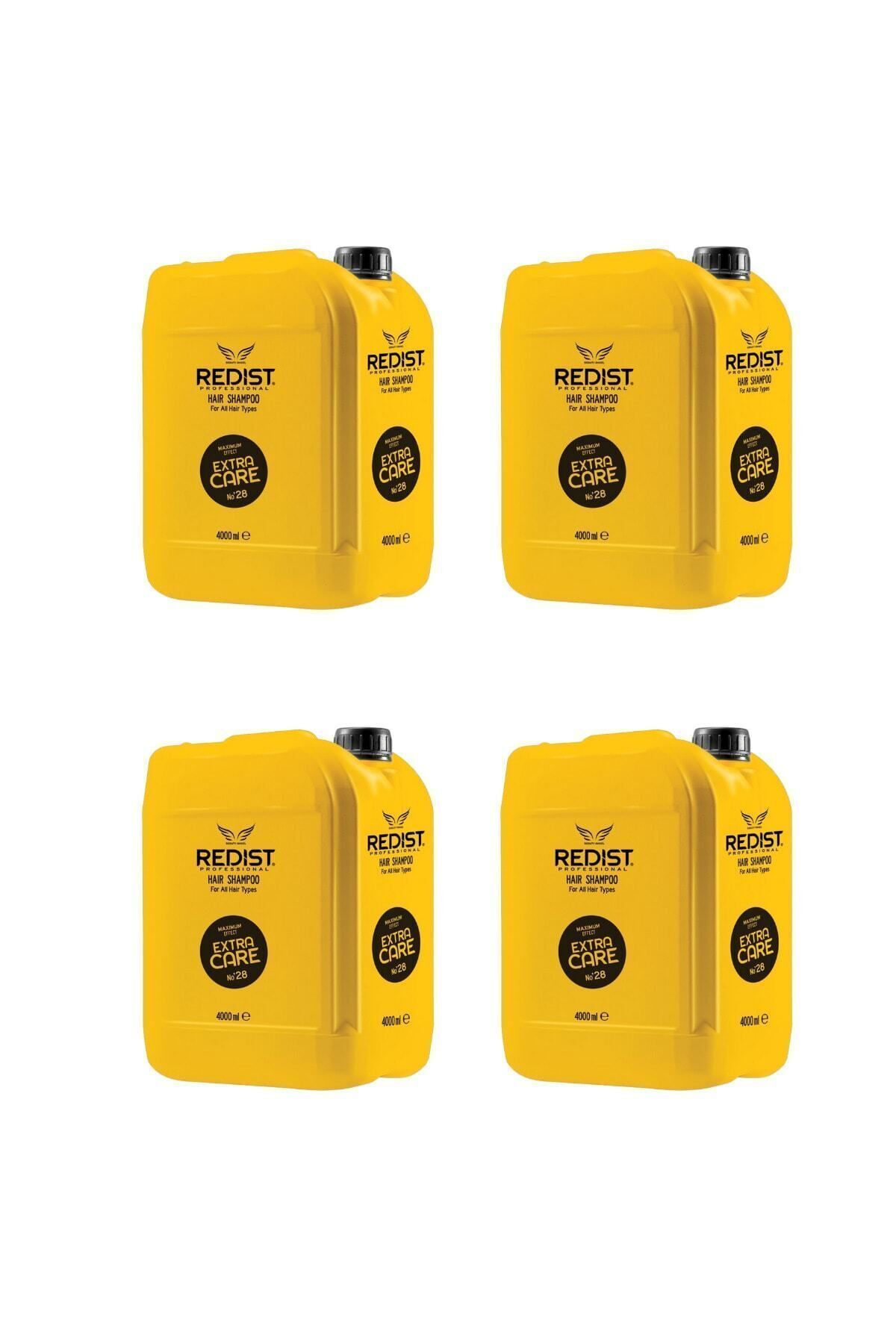 Redist Saç Bakım Sampuani 4000 ml. 4 Adet Koli Set