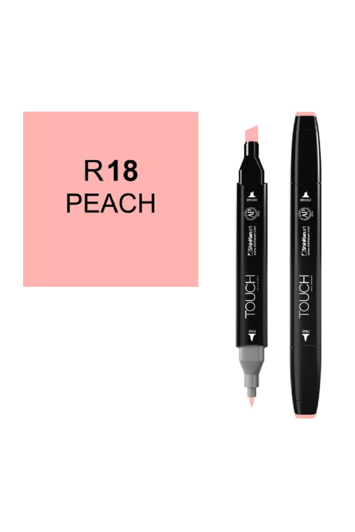 Ponart Touch Twin R18 Peach Marker Sh1110018