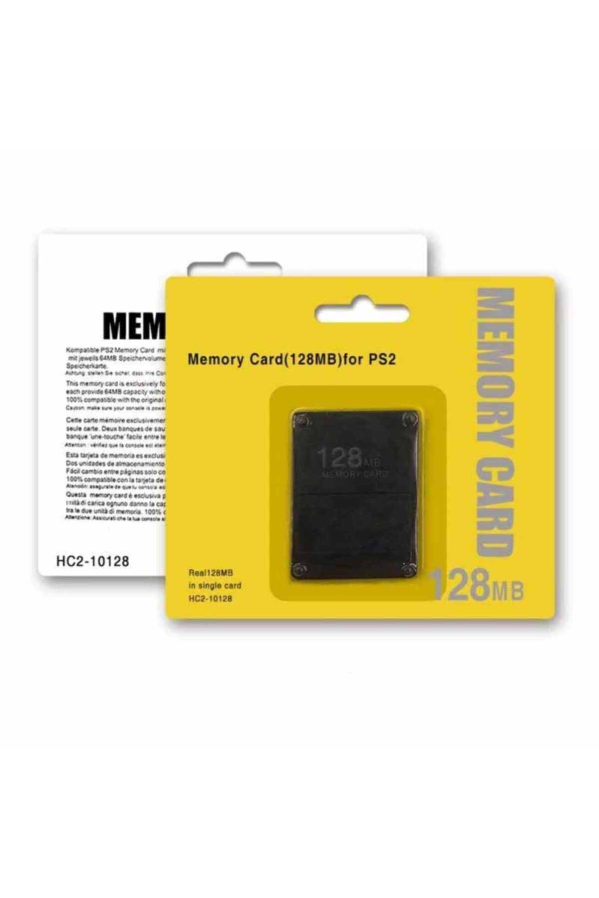 MEMORY Ps2 Card 128mb Ps2 Uyumlu Hafıza Kartı Playstation 2 Card