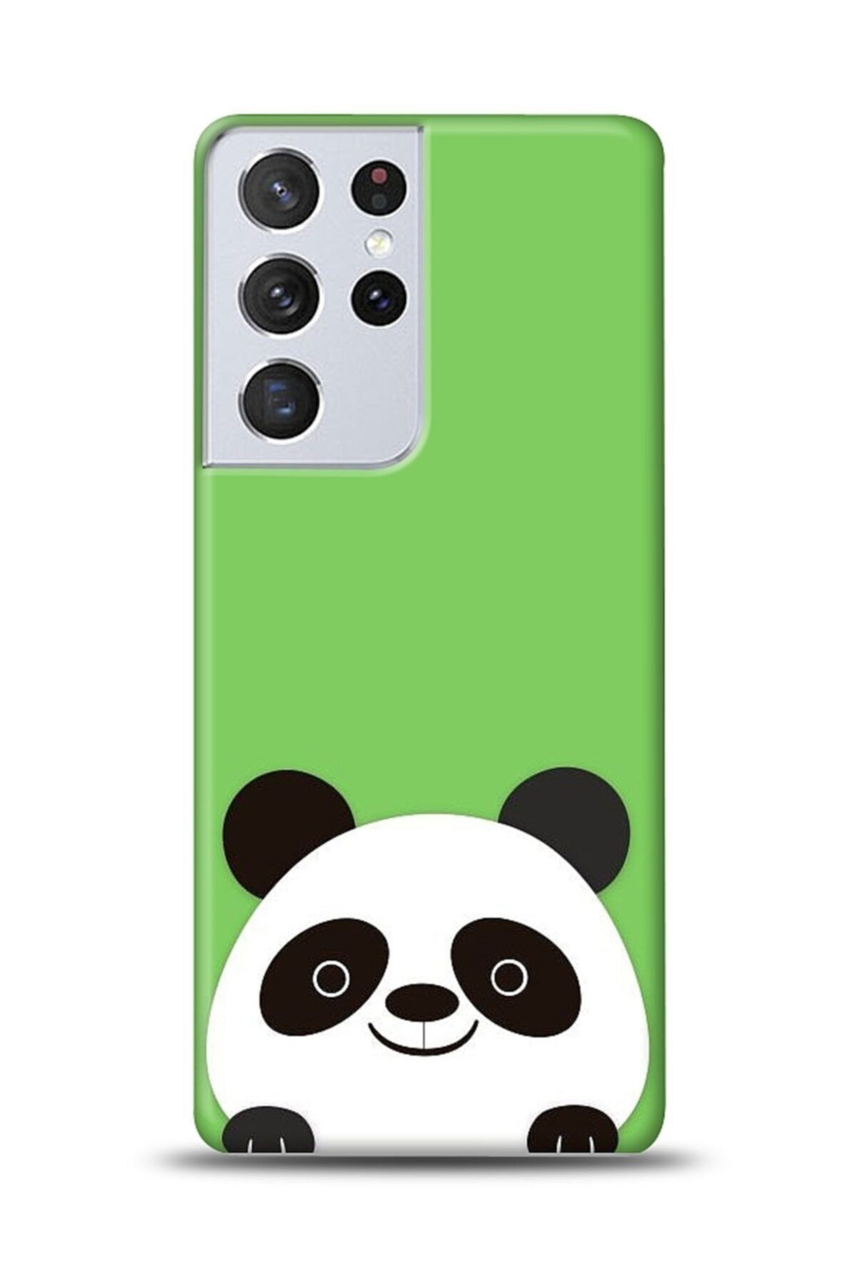 Mobilcadde Samsung Galaxy S21 Ultra Panda Resimli Kılıf