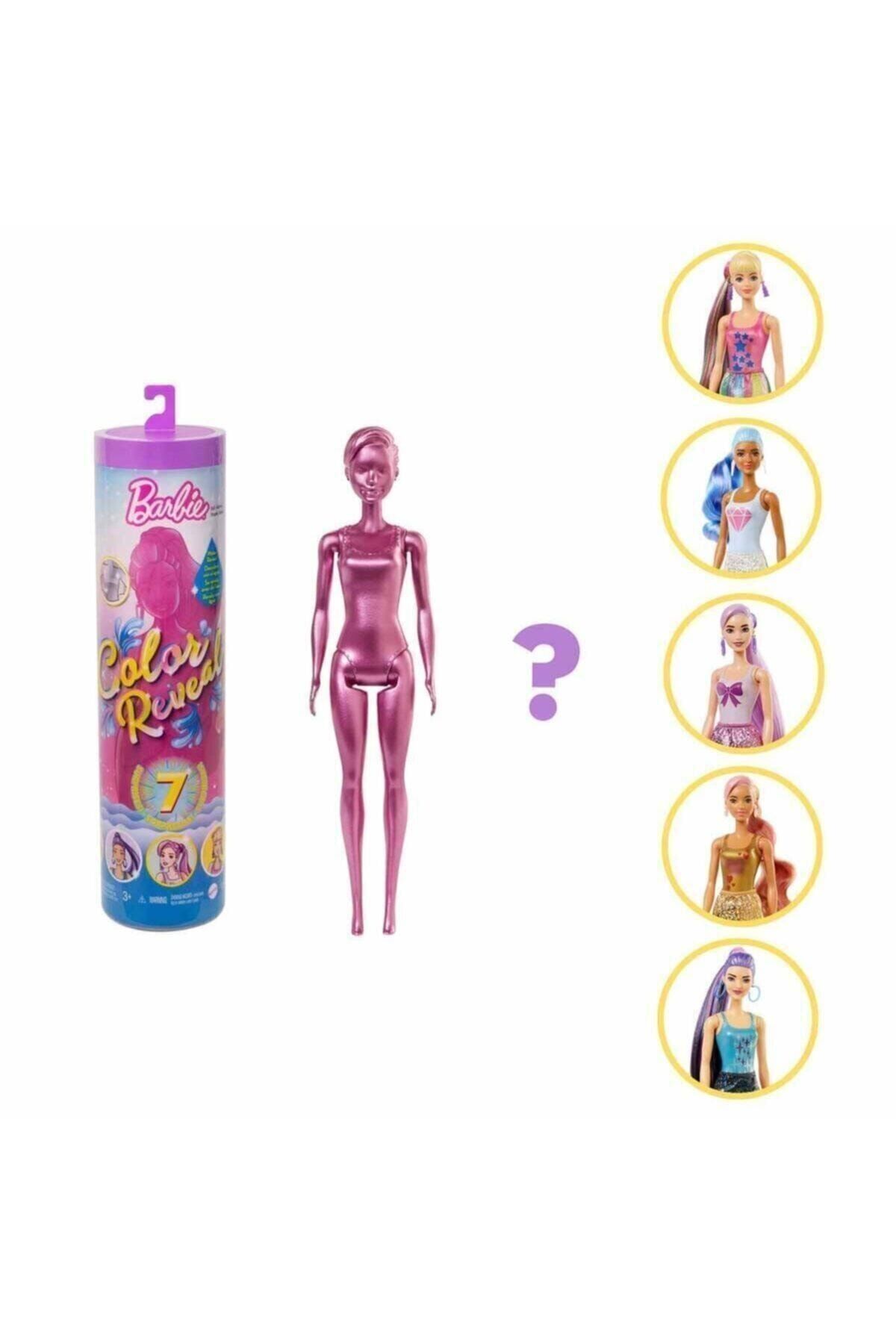 Barbie Color Reveal Renk Değiştiren Işıltılı Sürpriz Bebekler Serisi 1 G T000gwc55