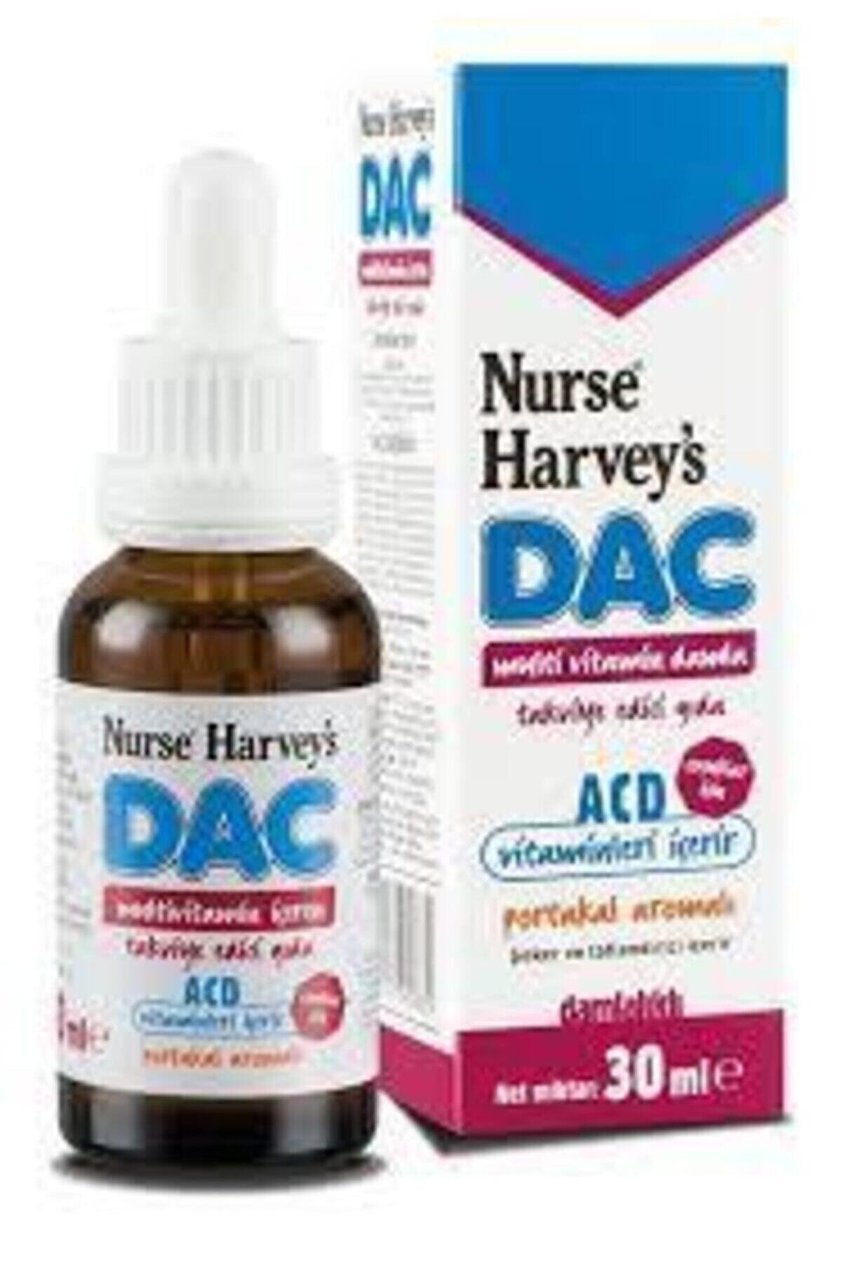 Nurse Harvey's Dac Portakal Aromalı Multivitamin Damla 30 ml