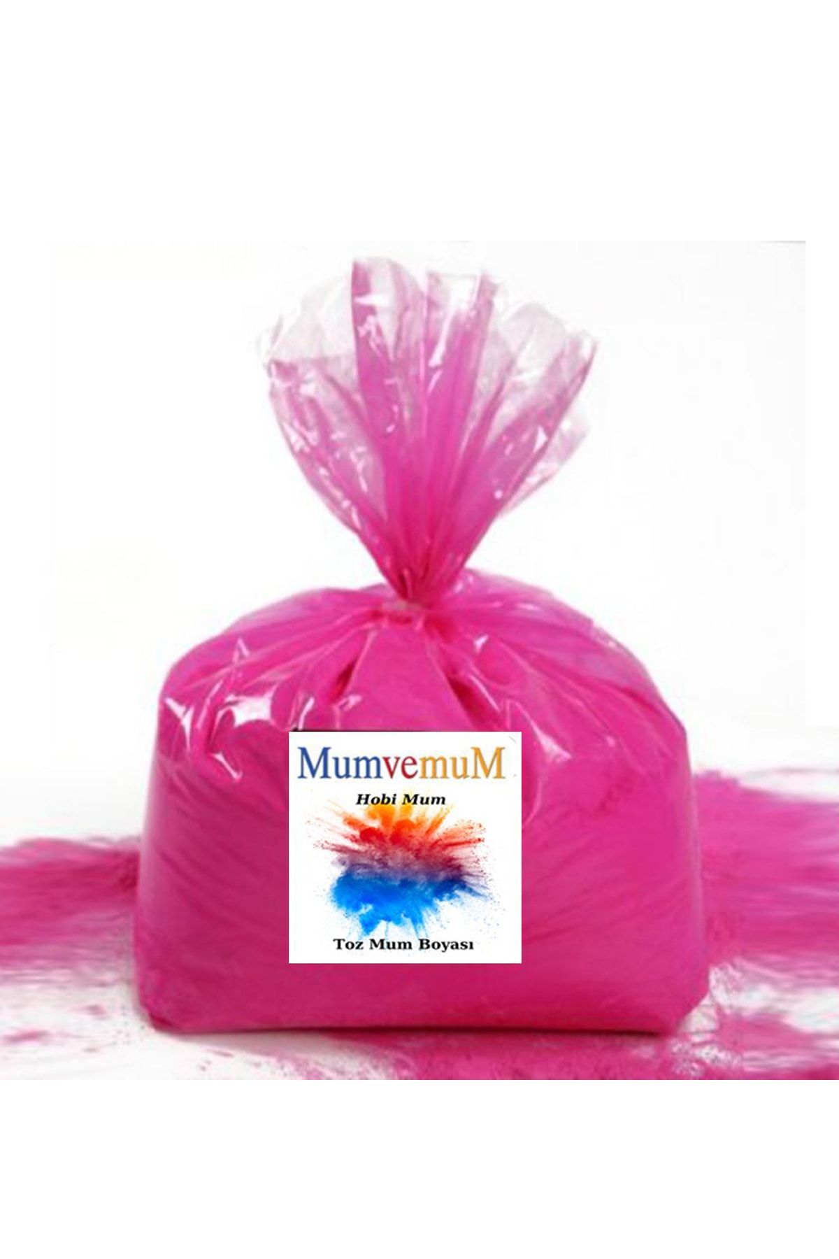 MumvemuM 100 Gram Pembe Toz Boya