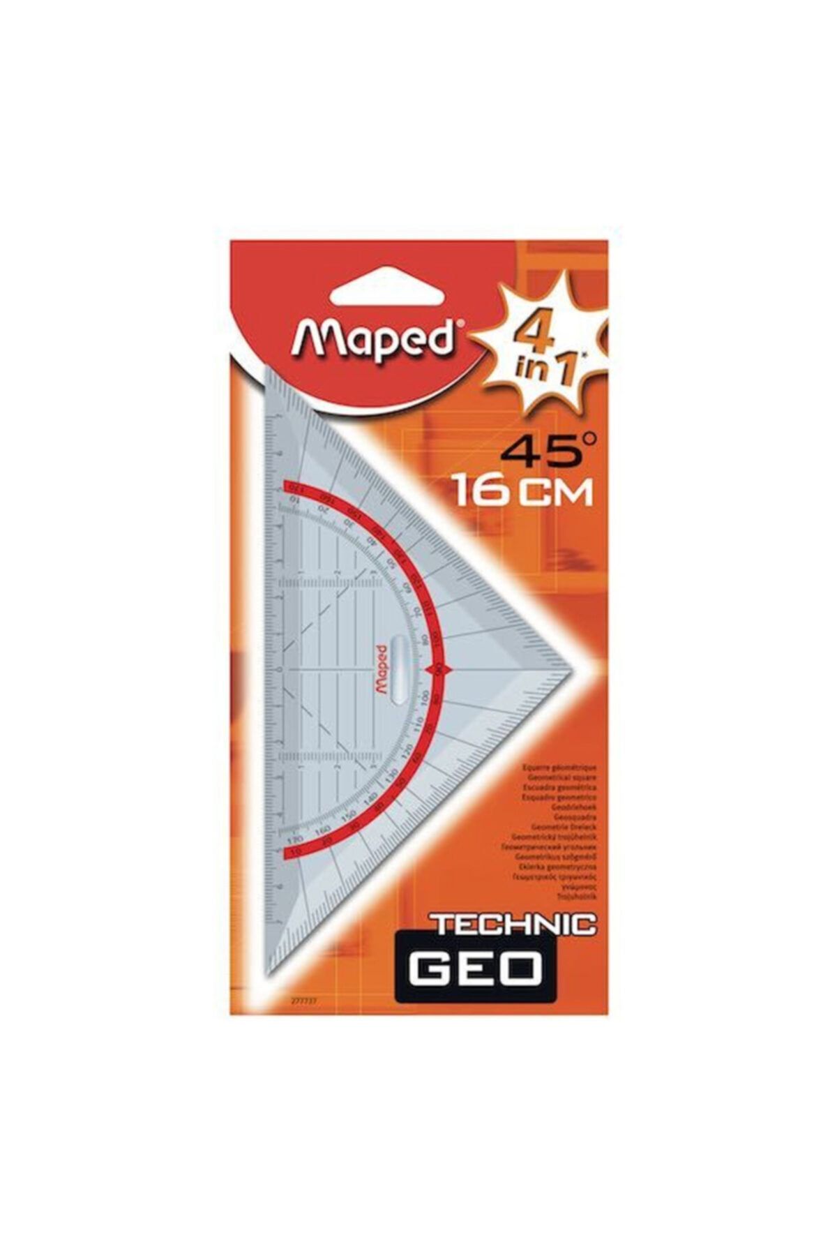 Maped Technıc Geo 16cm 45* Gönye