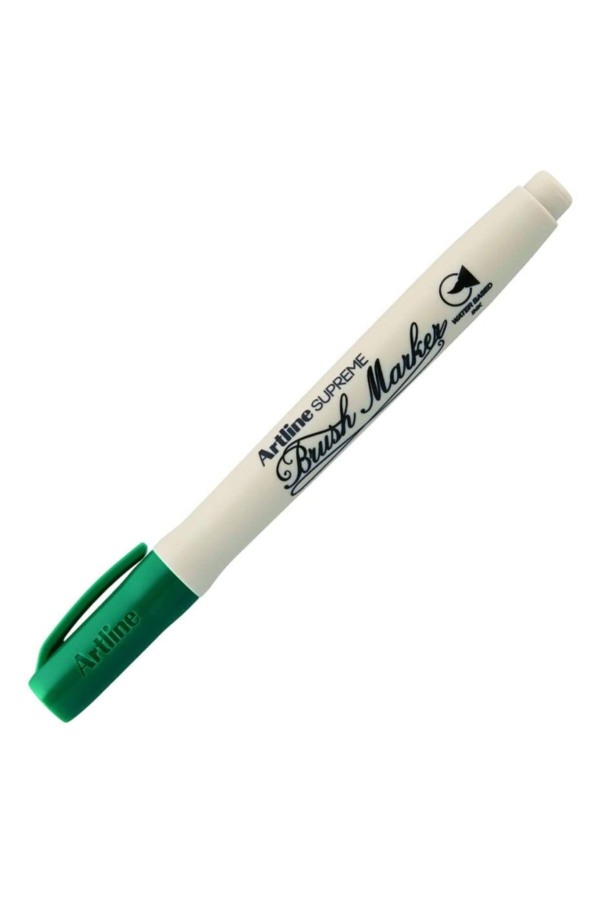 artline Supreme Koyu Yeşil Brush Uçlu Kalem