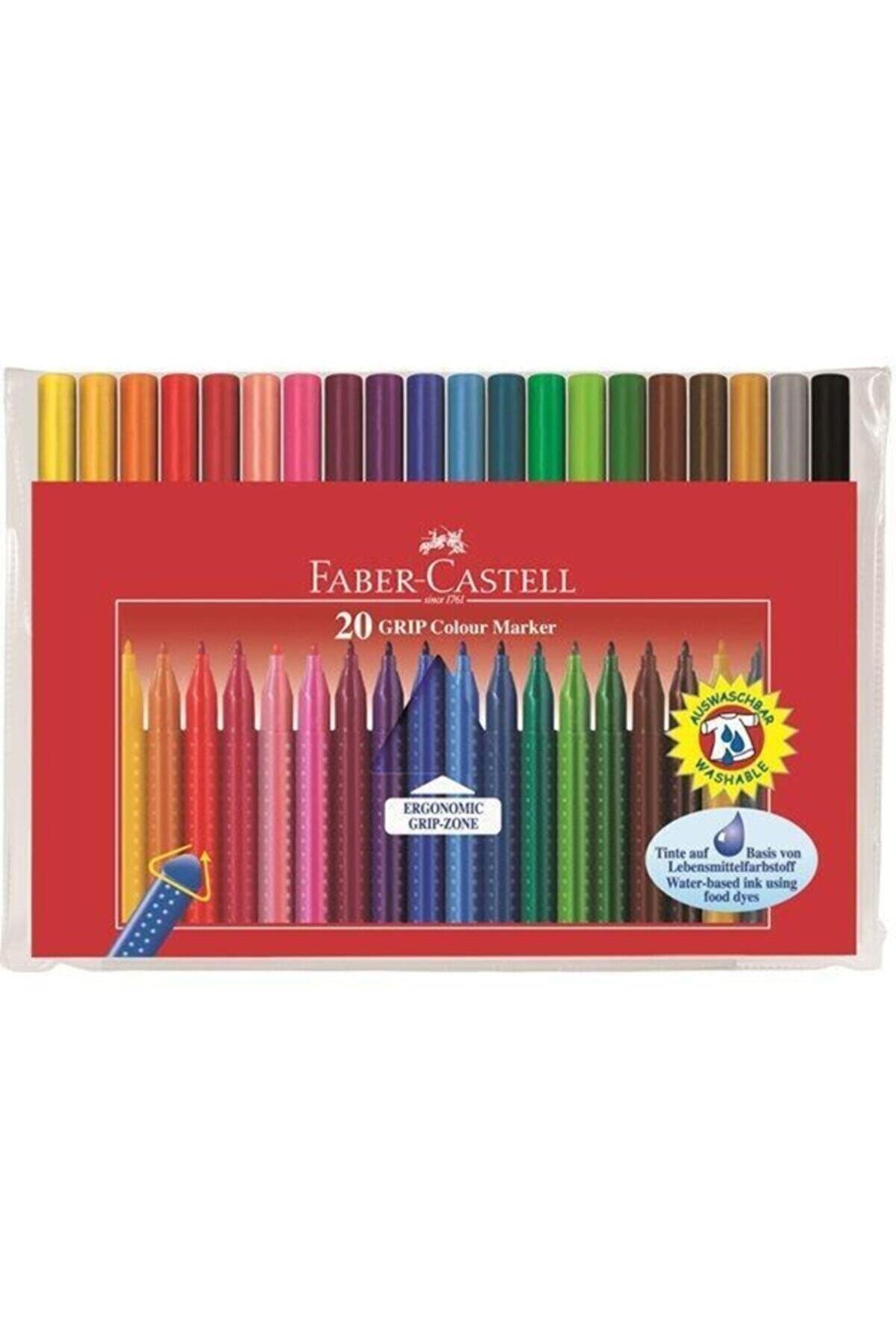 Faber Castell Faber-castell 20 'li Grip Colour Marker