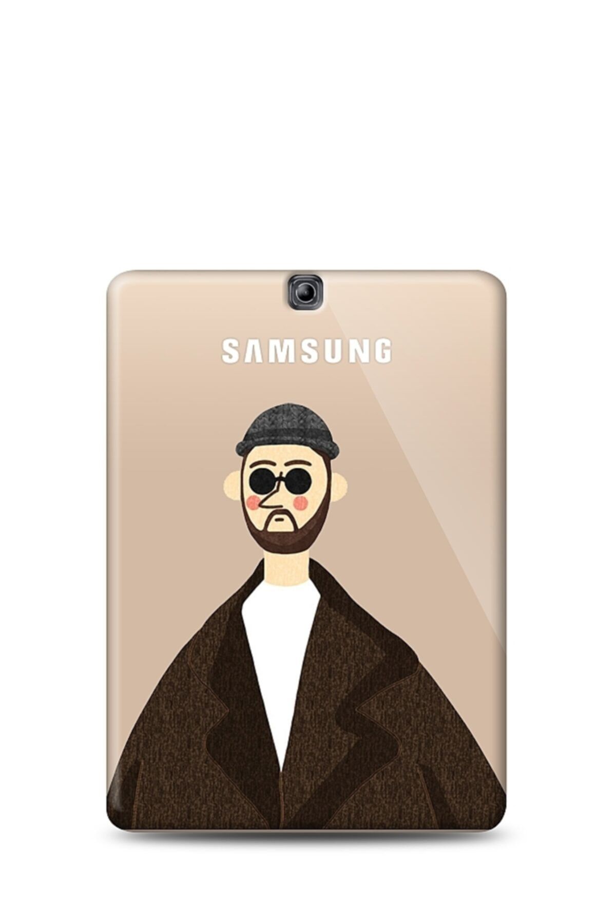 Mobilcadde Samsung Galaxy Tab S2 Wi-fi 9.7 Uyumlu Leon Resimli Kılıf