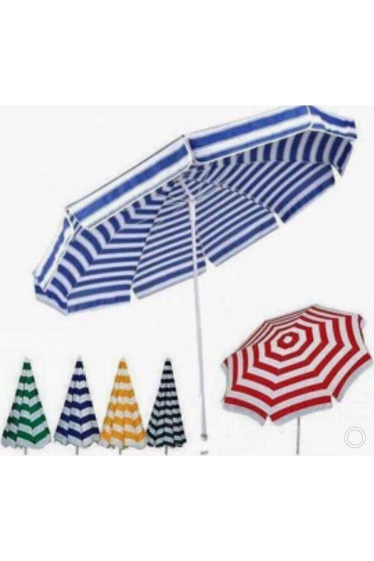 And Outdoor Plaj Ve Havuz Şemsiyesi Polyester 2m'lik Polyester Şemsiye