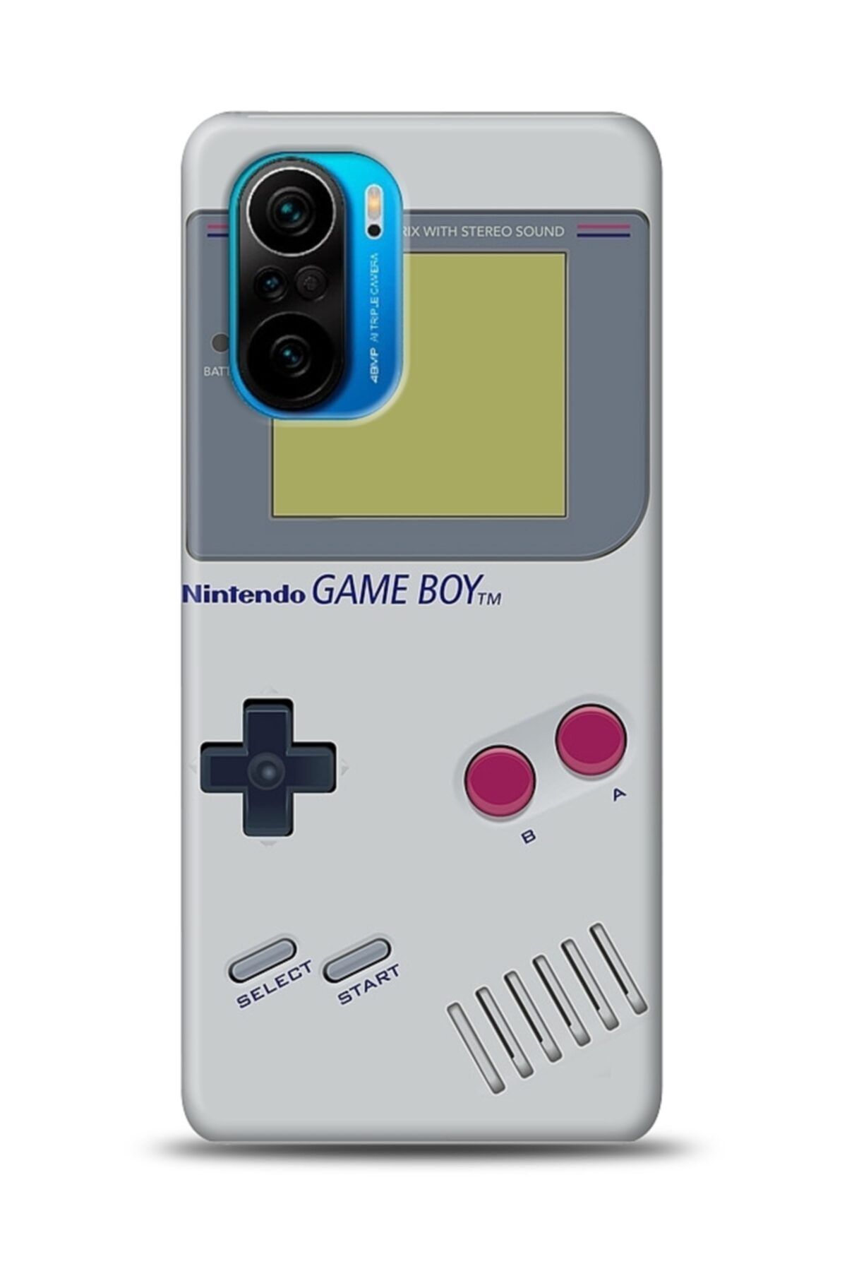 Mobilcadde Xiaomi Mi 11i Game Boy Resimli Kılıf