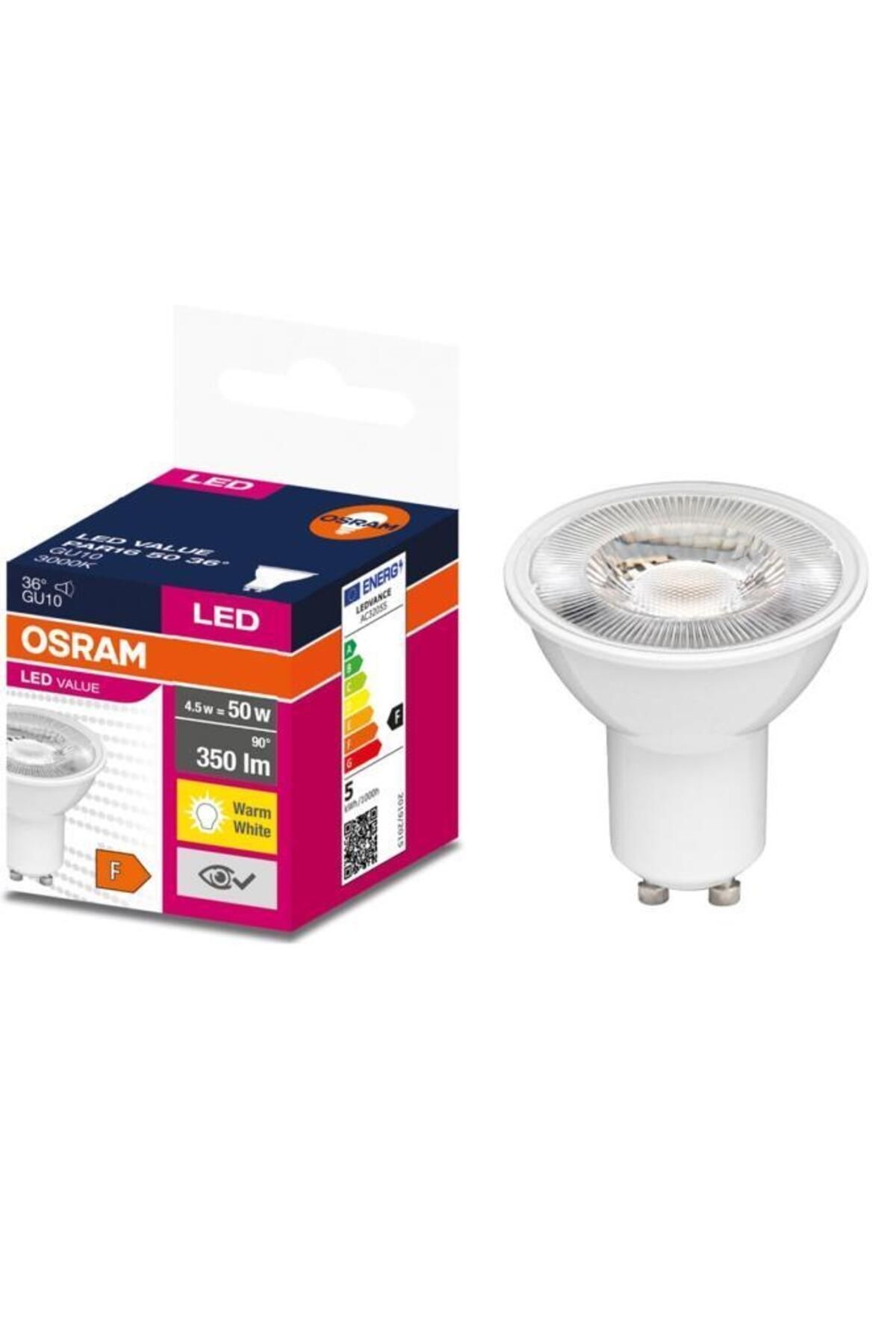 Osram Led Value Par16 5w Gu10 Sarı Işık