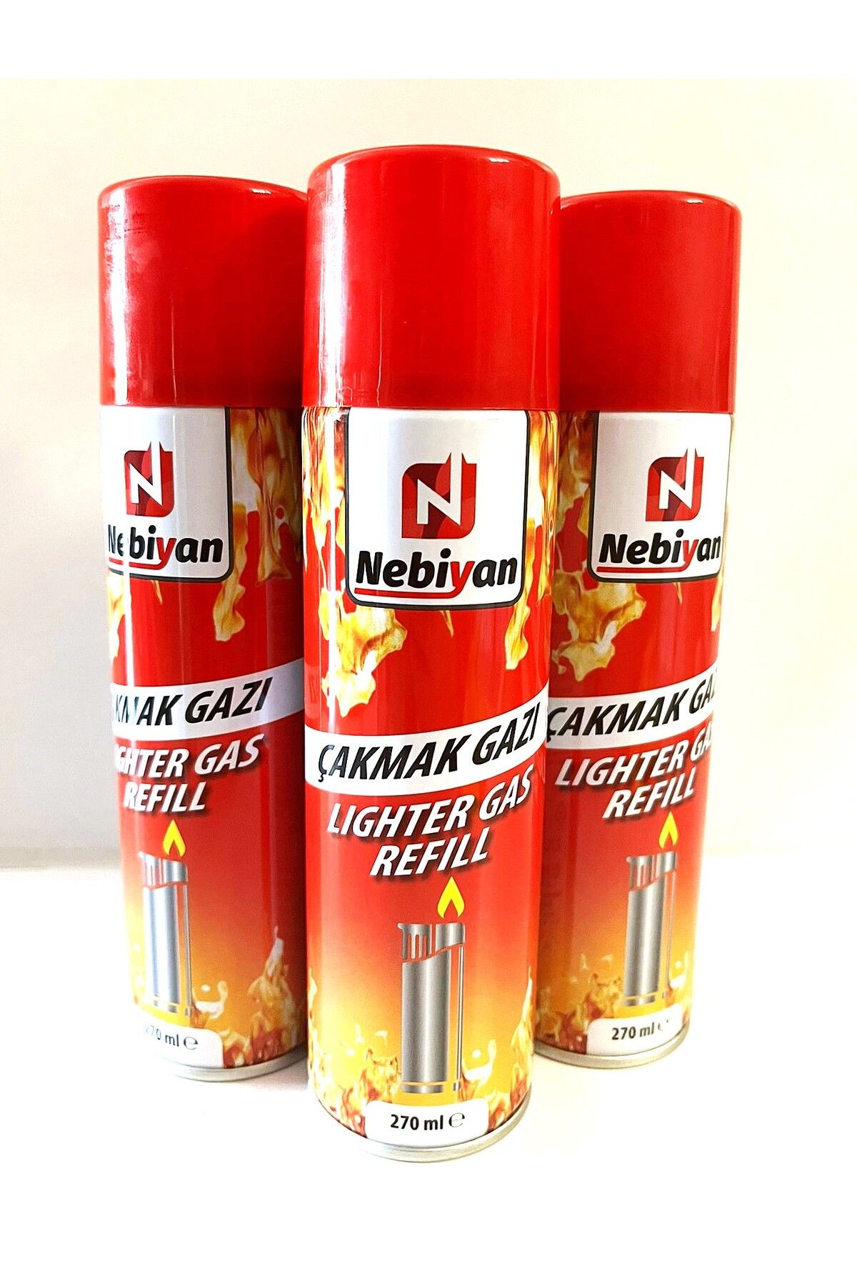 Nebiyan Çakmak Gazı 3 Adet