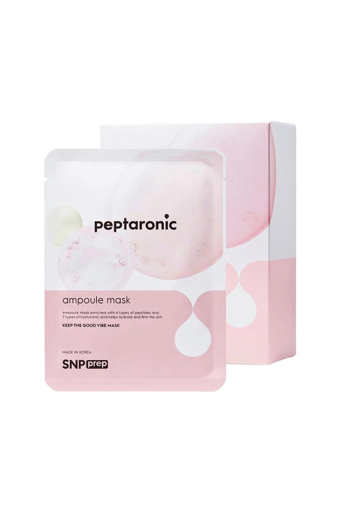 SNP Prep Peptaronic hyaluronik Asit Maske 1 Adet