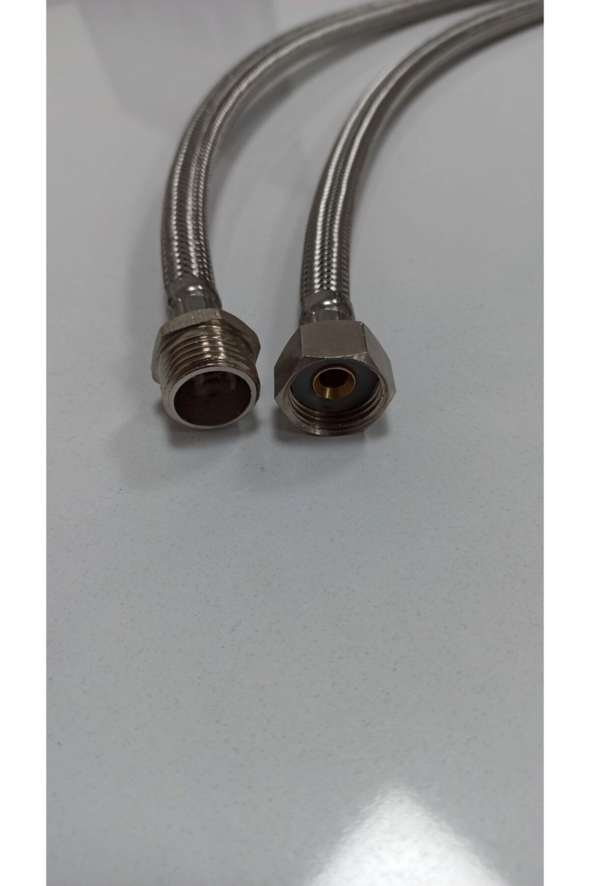 Flex Sıcak-soğuk Bağlantı Hortumu 1/2"-40cm(TRM) Termosifon 1 Adet