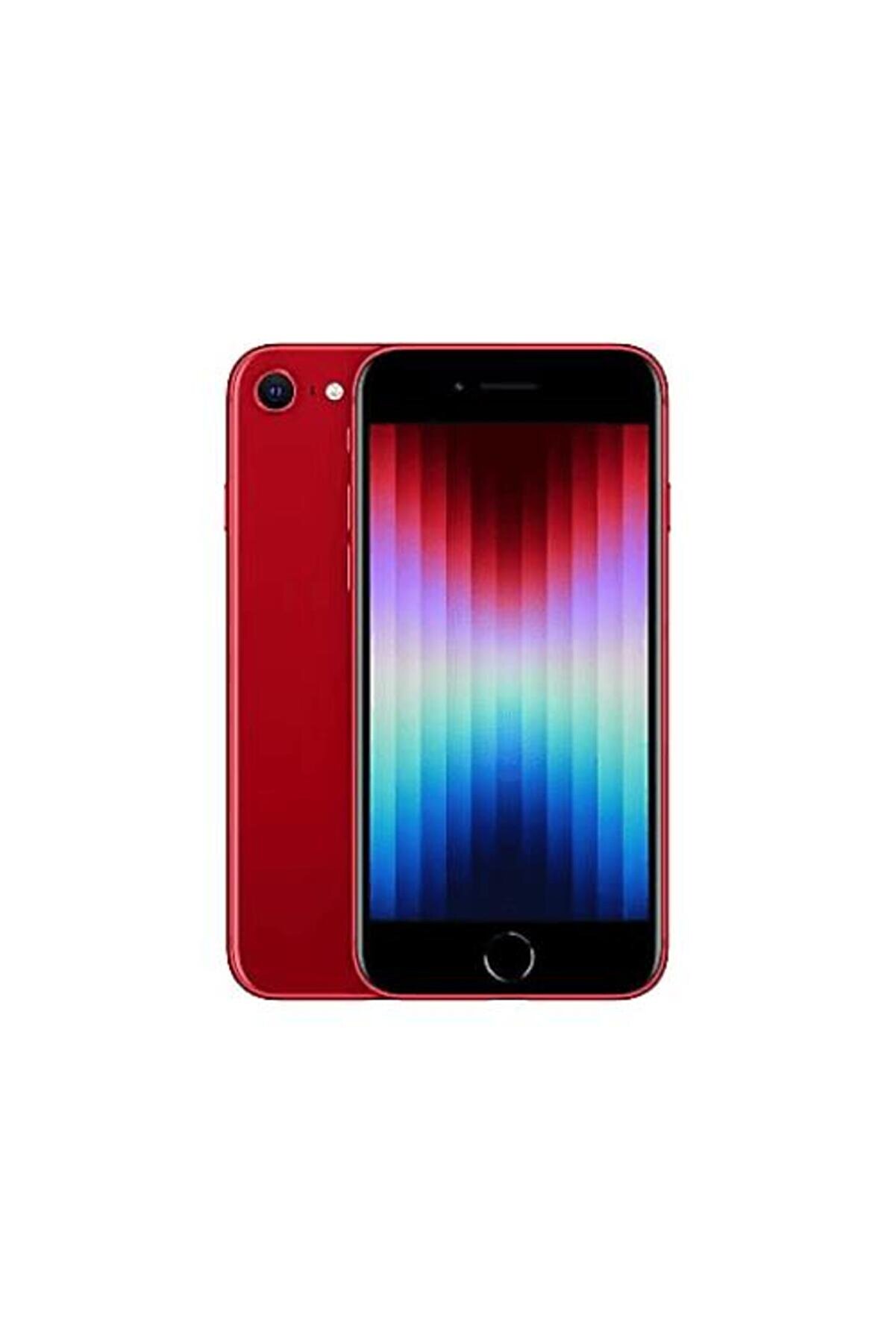 Yenilenmiş IPHONE SE 2022 (3.Nesil) 64GB -B Kalite- Kırmızı