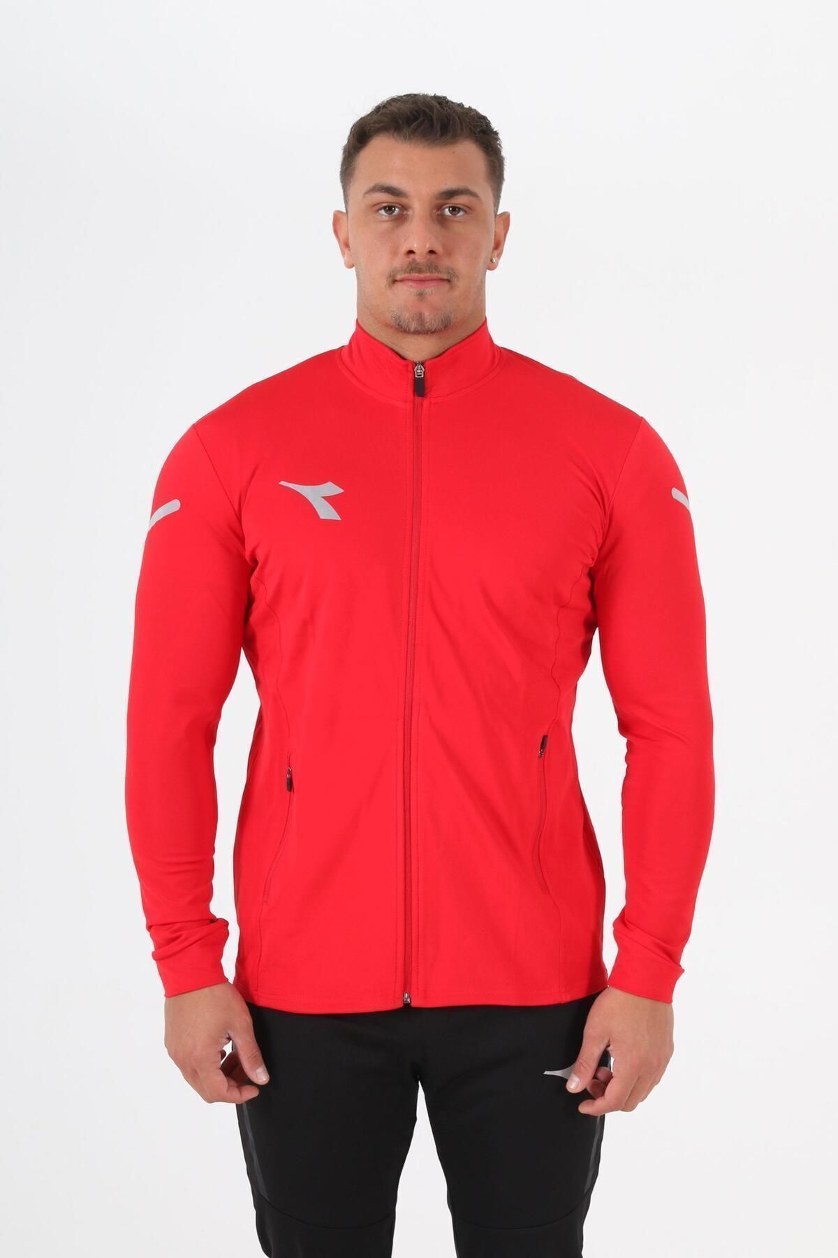 Diadora Alto Kamp Eşofmanı Tek Üst Kırmızı