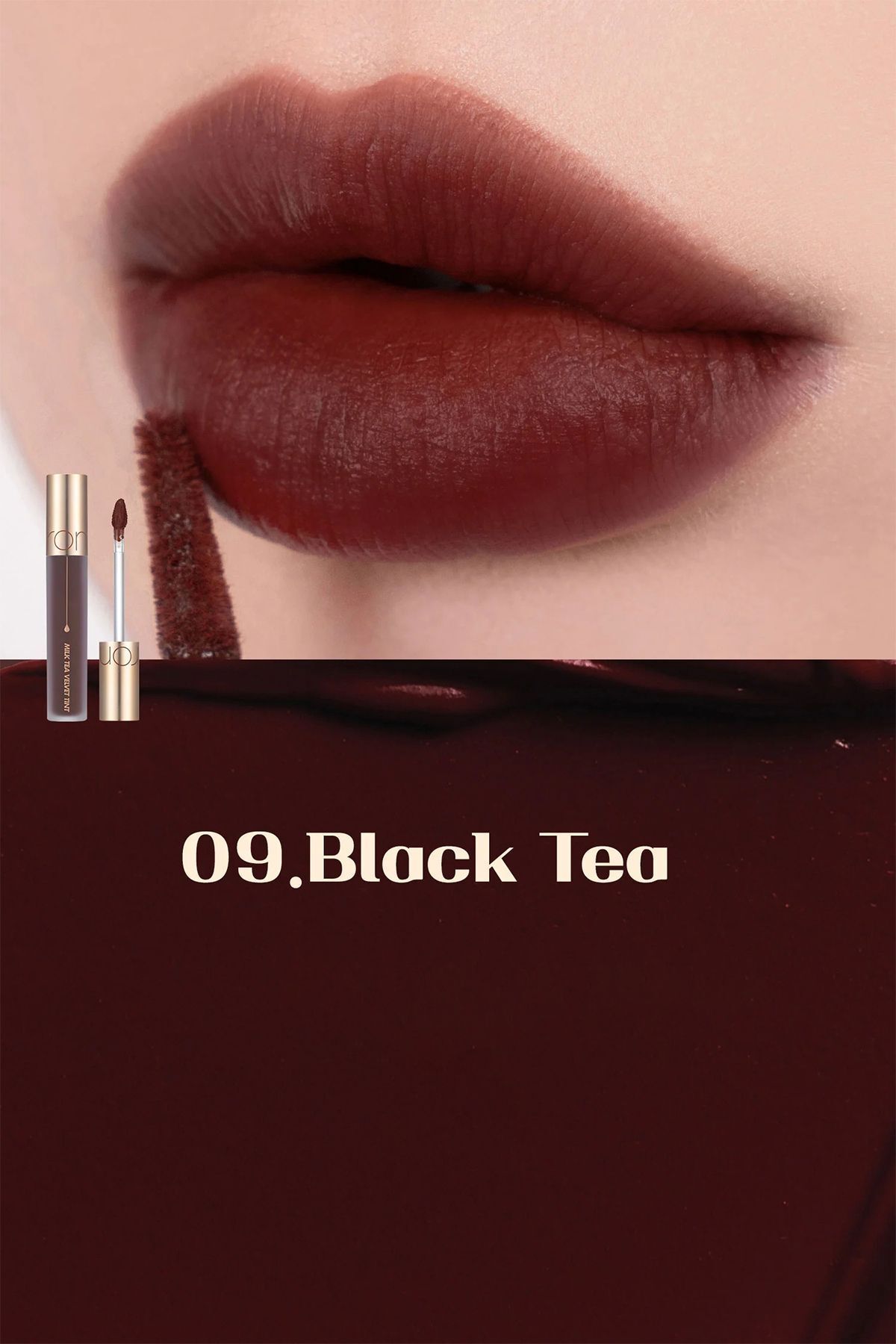 Romand Kadife Görünüm Sağlayan Milk Tea Velvet Tint - Black Tea
