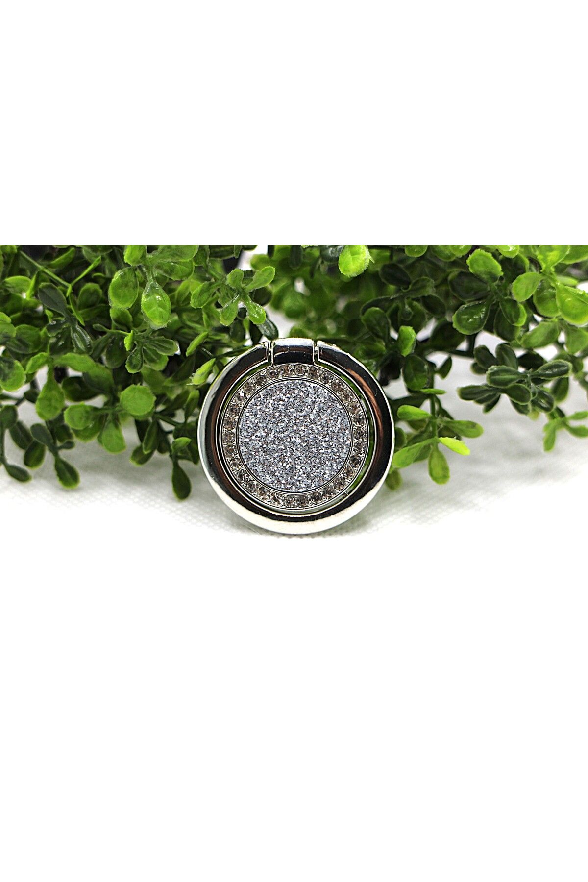 Tezcan Aksesuar Popsocket Telefon Tutacağı Yüzük Demir Model ve Taşlı Parmak Tutucu
