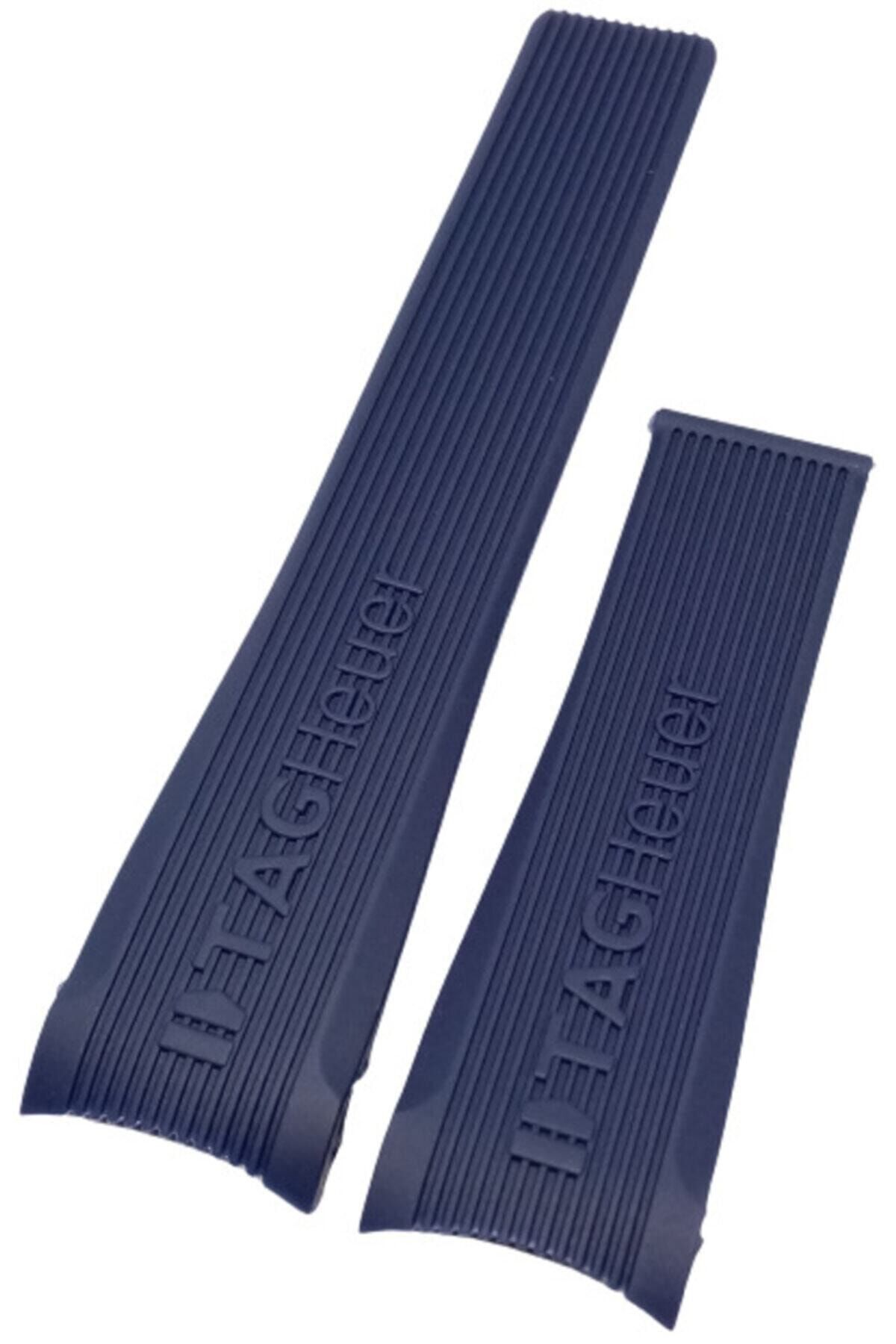 Tag Heuer Mercedes Lacivert Silikon Kordon