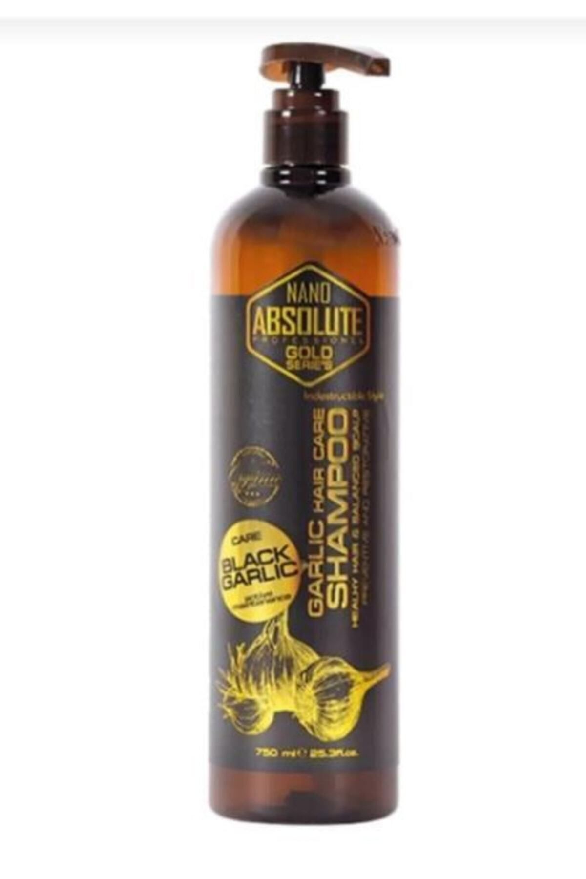 Nano Absolute Siyah Sarımsaklı Şampuan 750 ml 8680140102950 Eye025