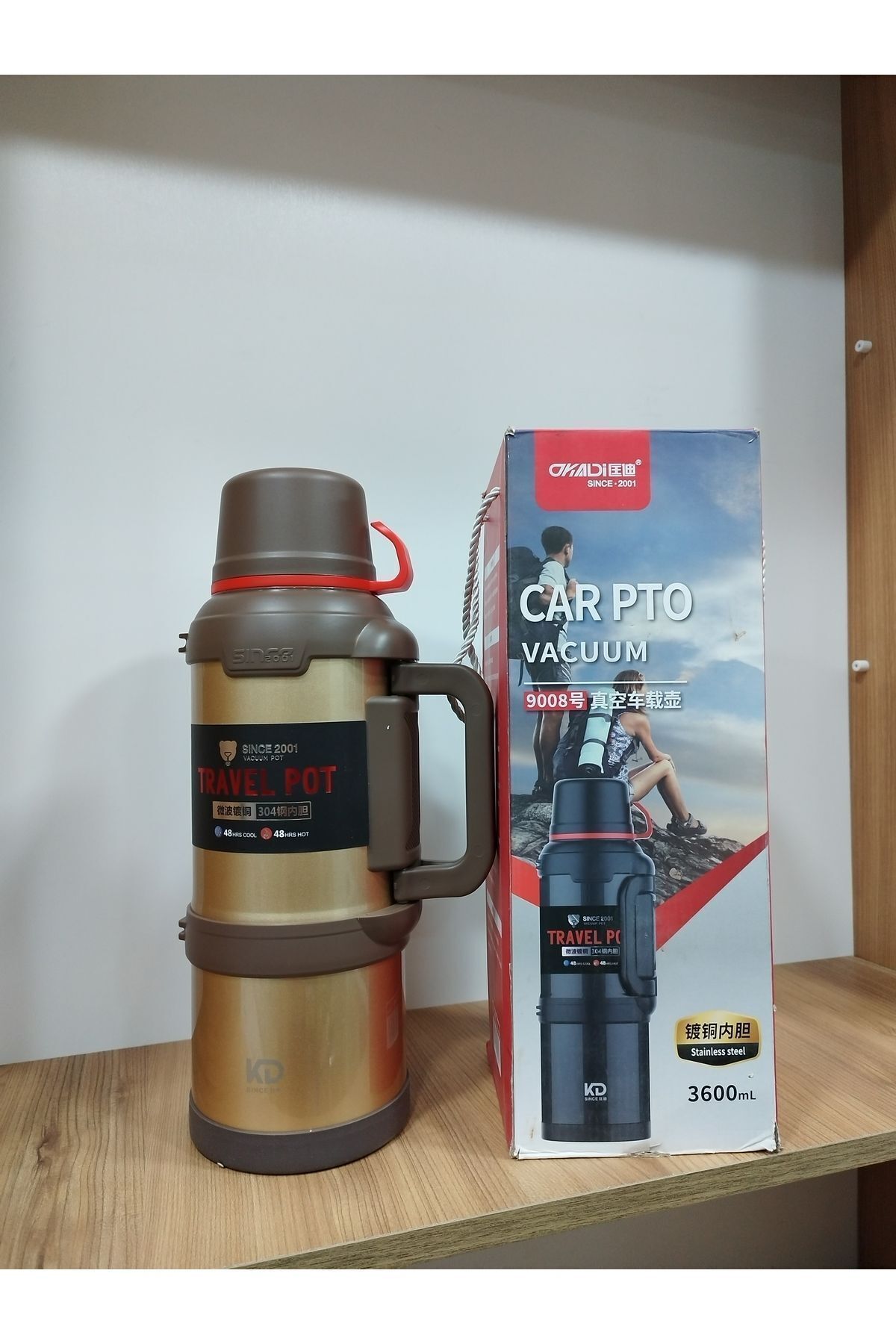 Travel İTHAL SINCE TRAVEL VACUUM TERMOS 3.6 L
