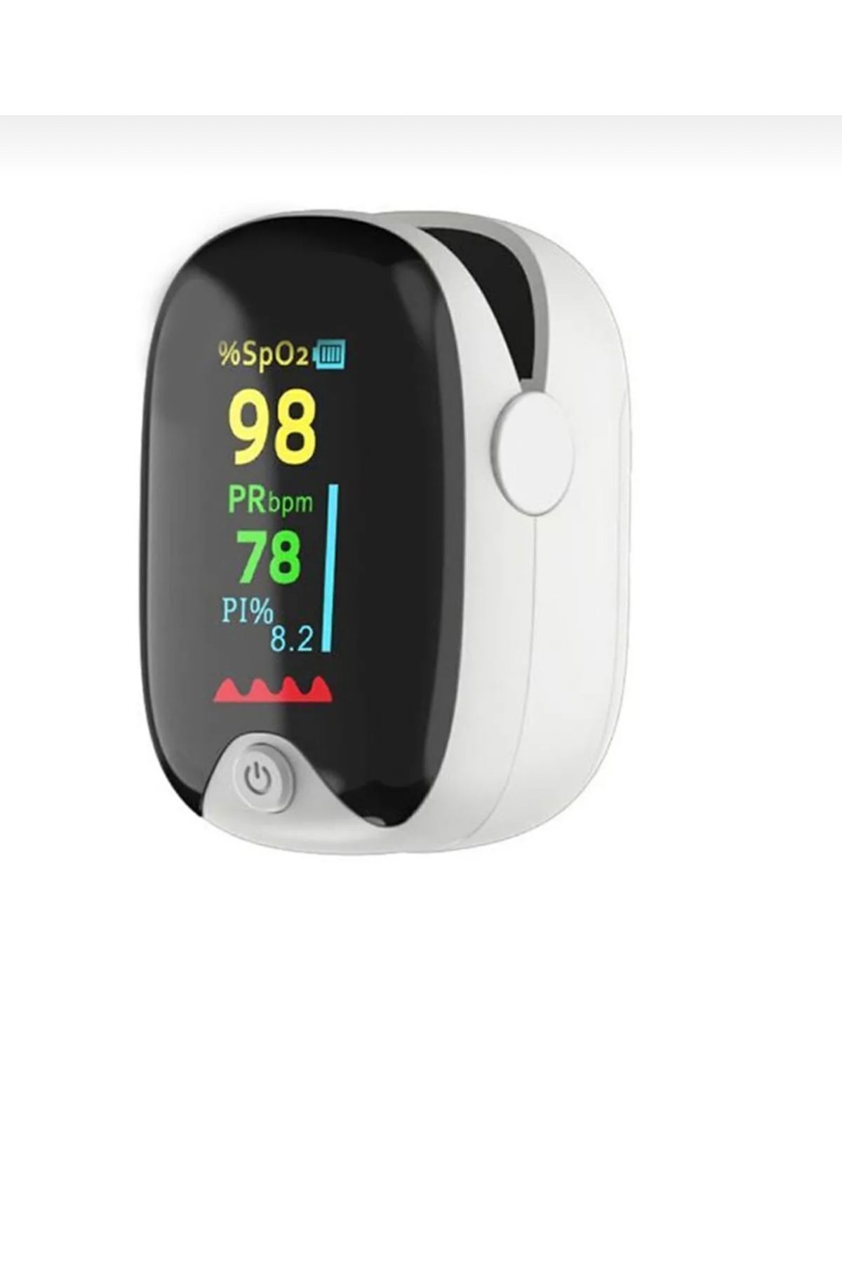 Pulse Oxımeter Oksimetre Parmak Tipi Oksimetre Oksijen Nabız Ölçer
