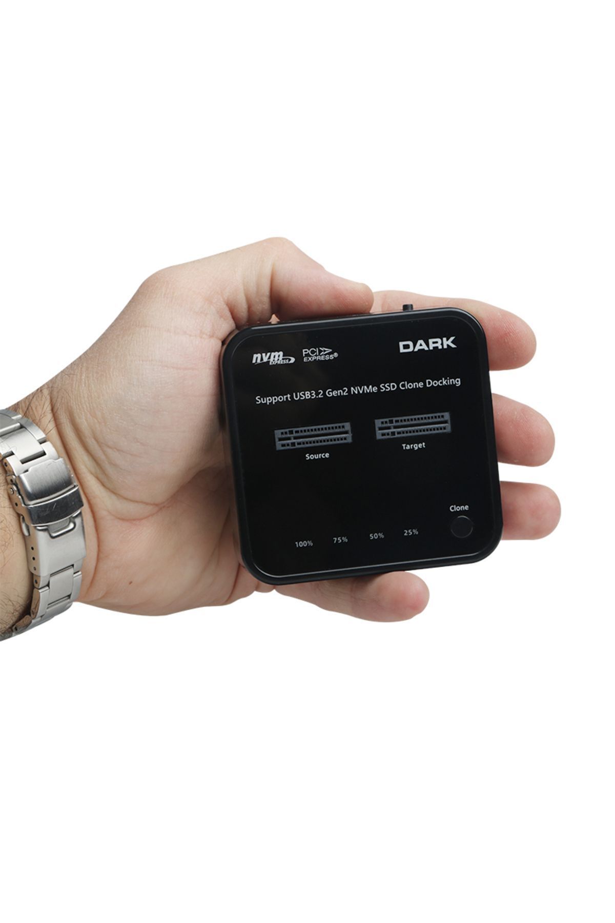 Dark USB 3.2 Gen 2 M.2 SSD Klon Destekli Disk İstasyonu (DK-AC-DSDM2X2C)