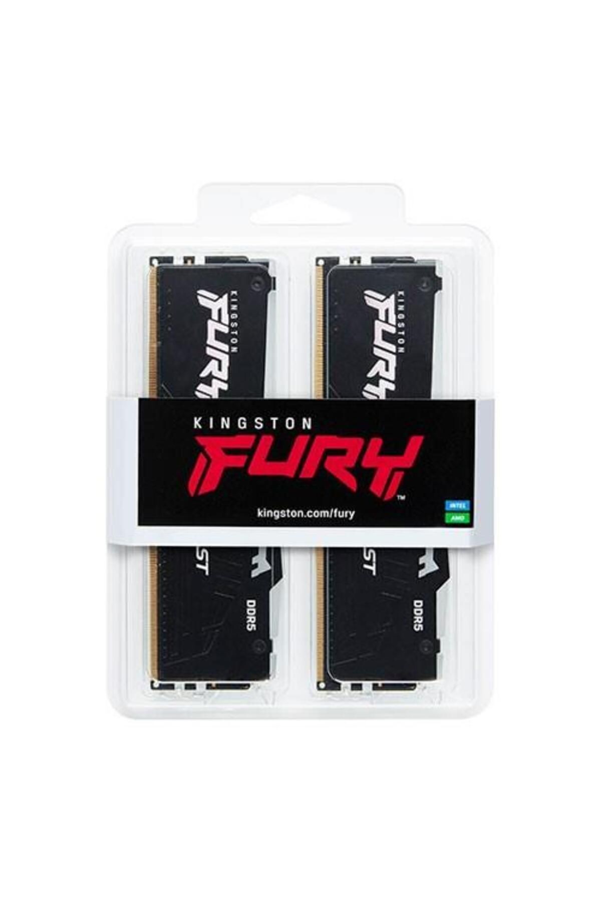 Kingston 32gb (2X 16GB) Ddr5 6000mhz Cl360 Dual Kit Rgb Pc Ram Fury Beast Kf560c36bbeak2-32