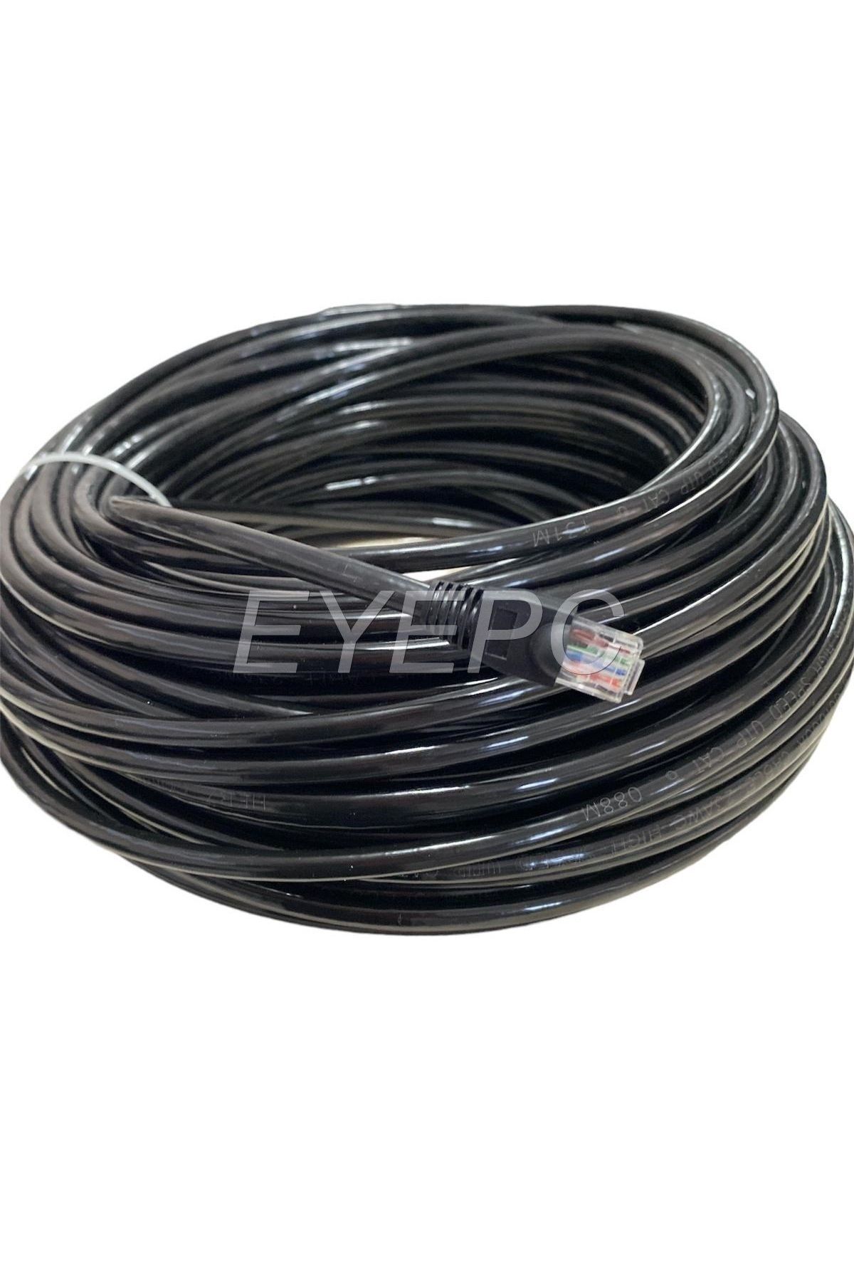EYEPC İnternet Çoğaltıcı 5 Portlu 1 Giriş 4 Çıkış+2 Adet Ayrı 5 Metre Siyah Ket 6 Cat Ethernet Lan Kablosu