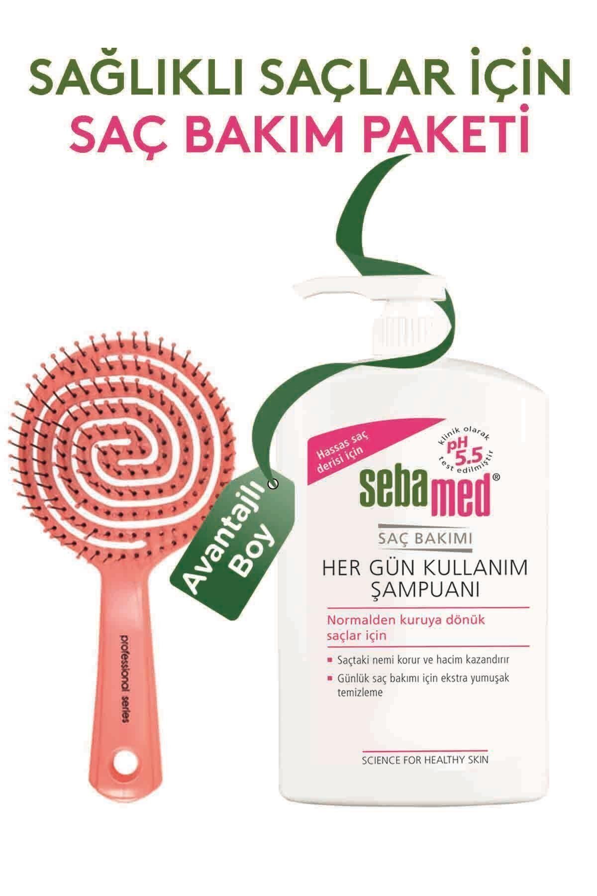 Sebamed HER GÜN KULLANIM ŞAMPUAN 1000 ML- NASCİTA FIRÇA SET