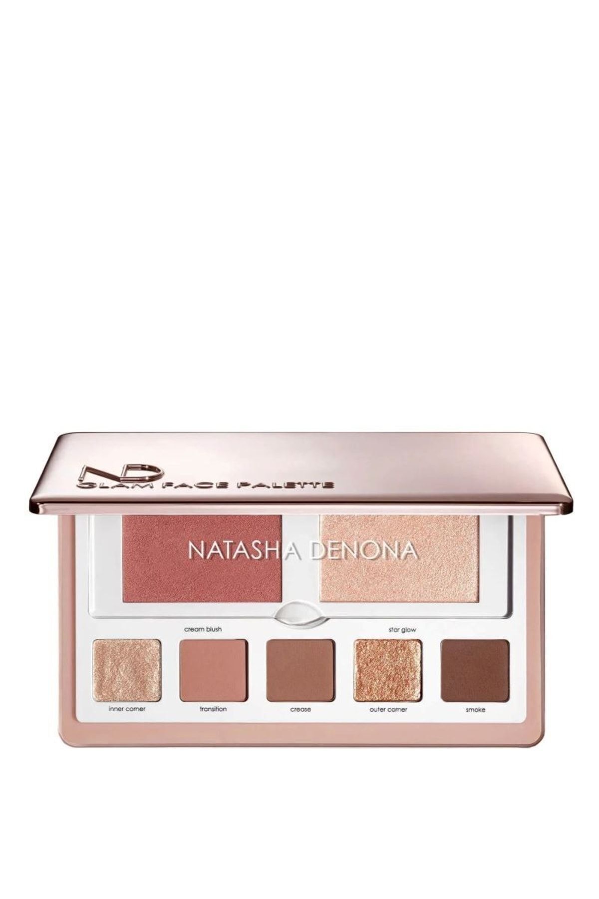 natasha denona Glam Yüz & Göz Makyaj Paleti (LİGHT, 13 GR) Pinkestcosmetics