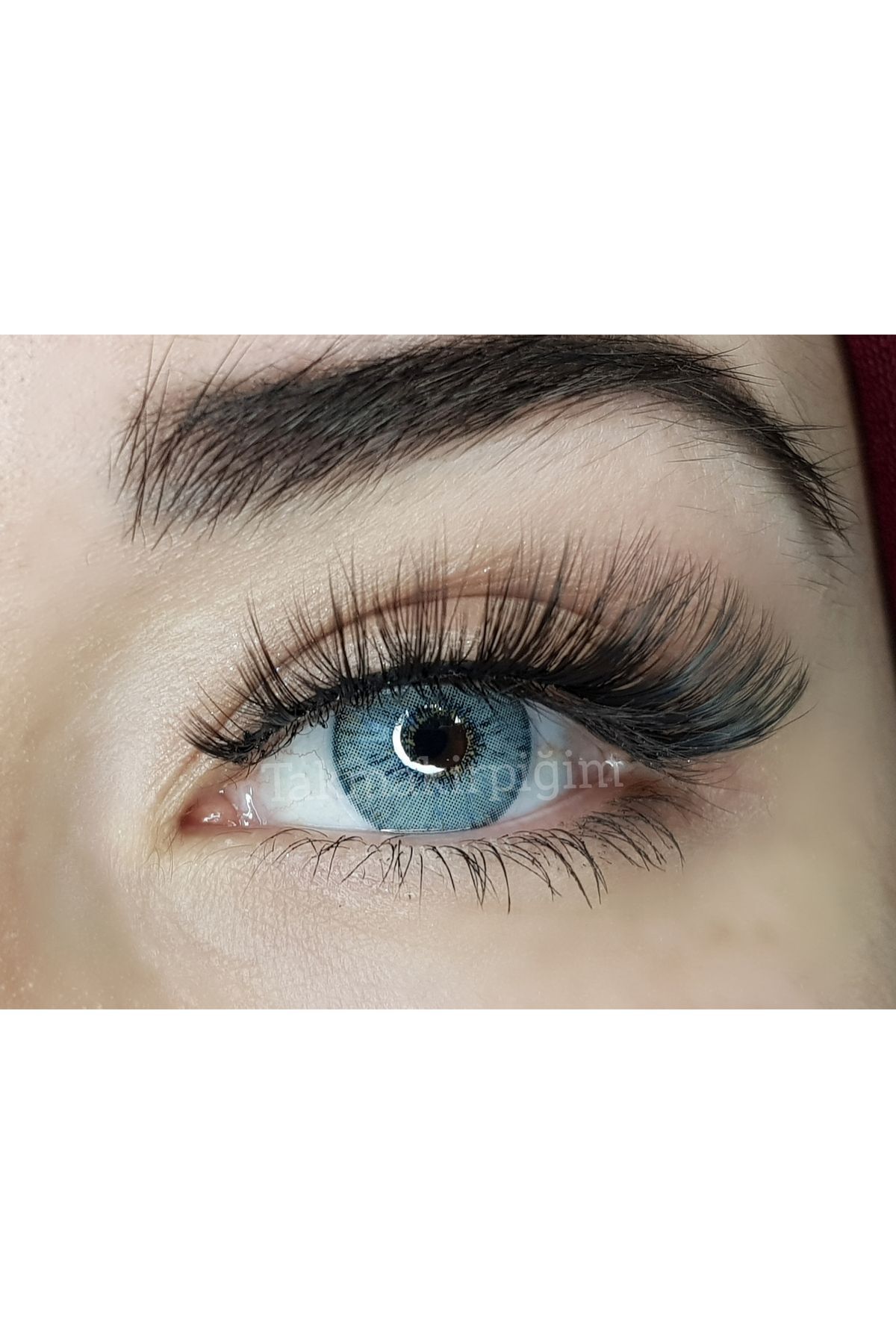Takmakirpiğim Üçlü Ipek Takma Kirpik Set (3DM21 MODEL), Powerliner Şeffaf Kalem Yapıştırıcı Ve Takma Aparatı