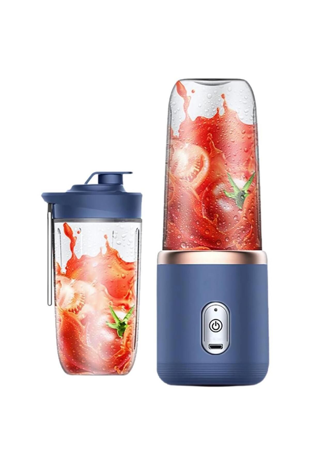 Genel Markalar 400ml Kişisel Şarjlı Blender Taşınabilir Smoothies Shake'n Blender Meyve Sıkacağı 21000rpm