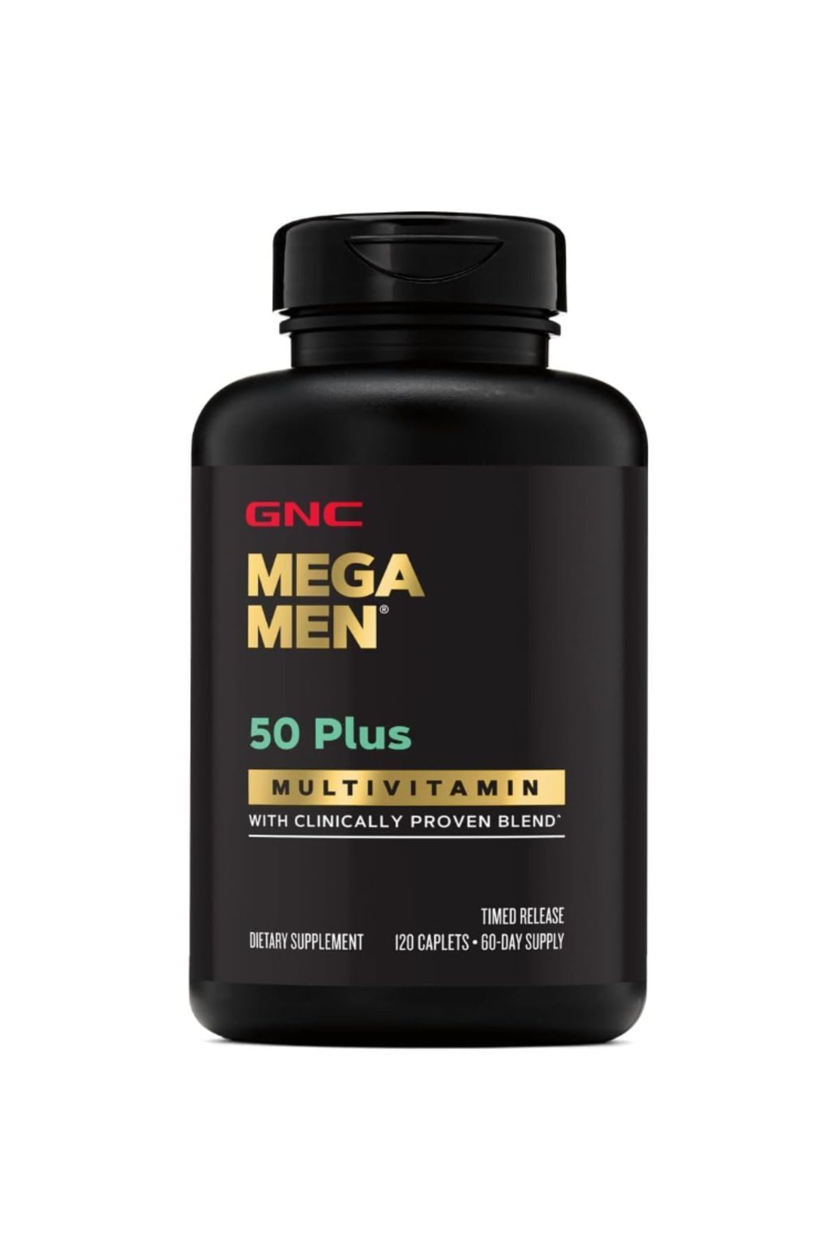 G.N.C GNC Mega Men 50 Plus Multivitamin Tablet 120 Caplets