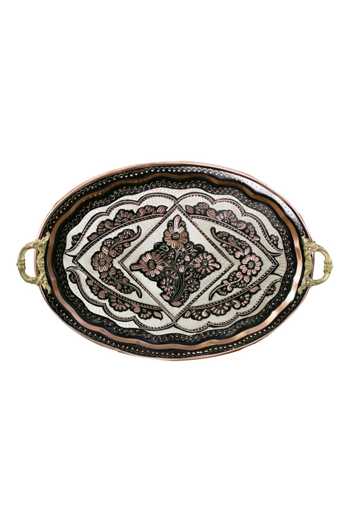 asilbakır24 Bakır Tepsi Oval