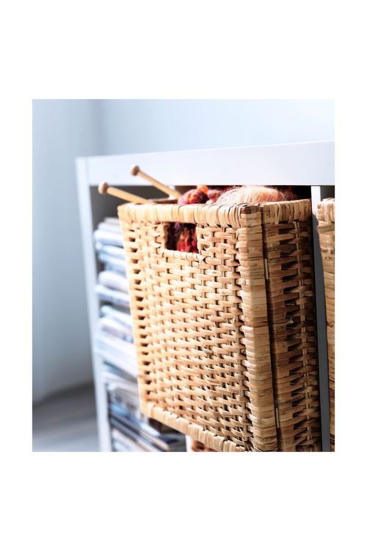 IKEA Branas Sepet Rattan Düzenleyici 35x35x35 Cm