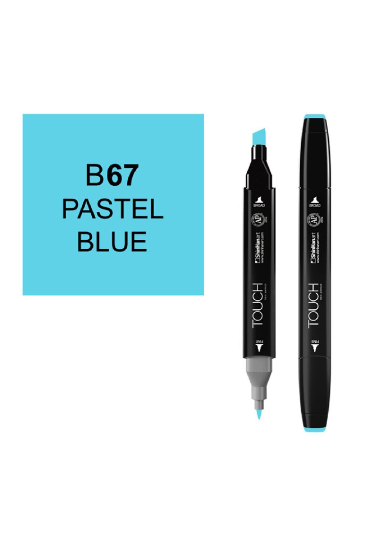 Ponart Touch Twin B67 Pastel Blue Marker Sh1110067