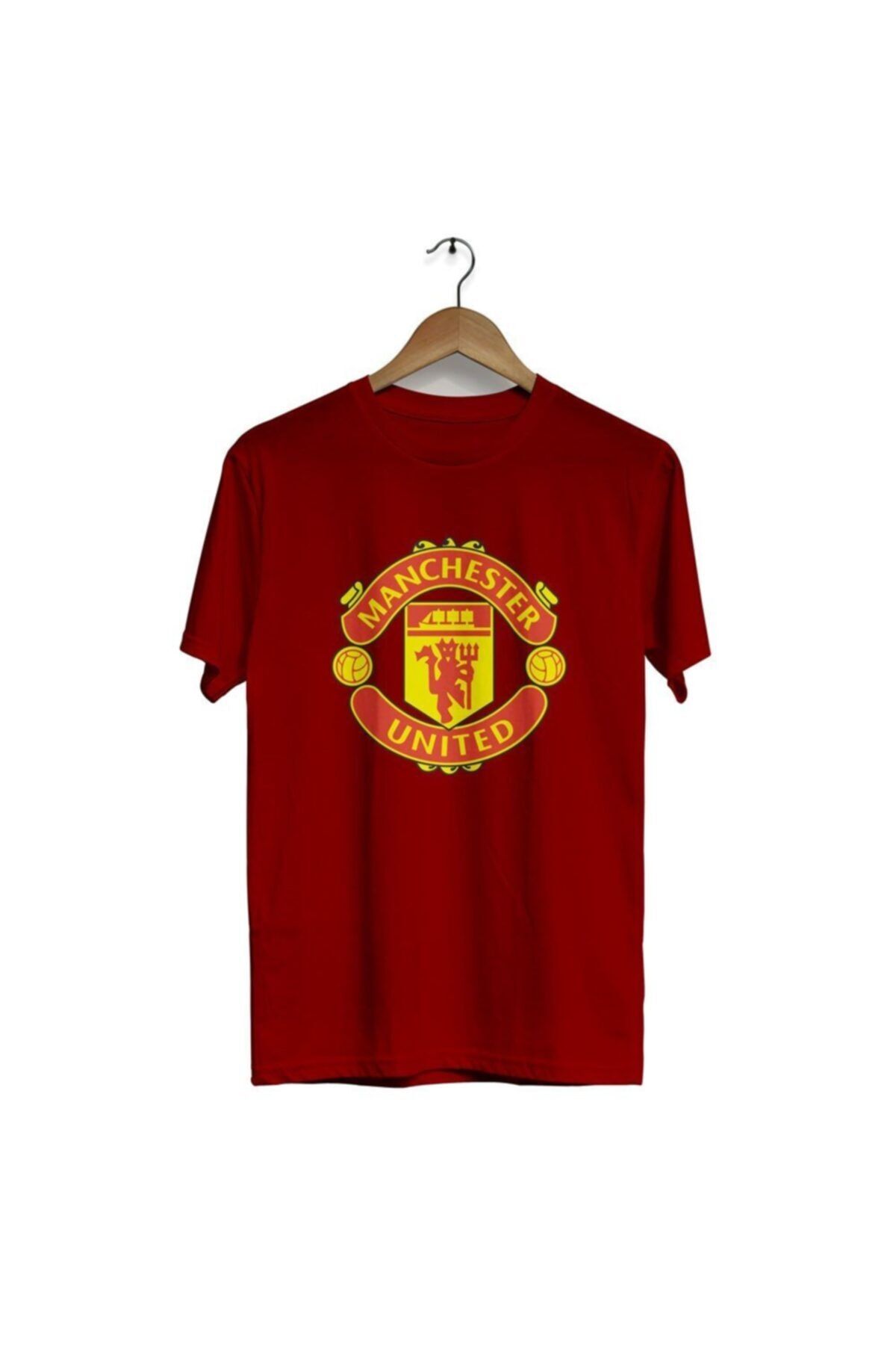 astak Manchester United Bisiklet Yaka Kısa Kol Tişört