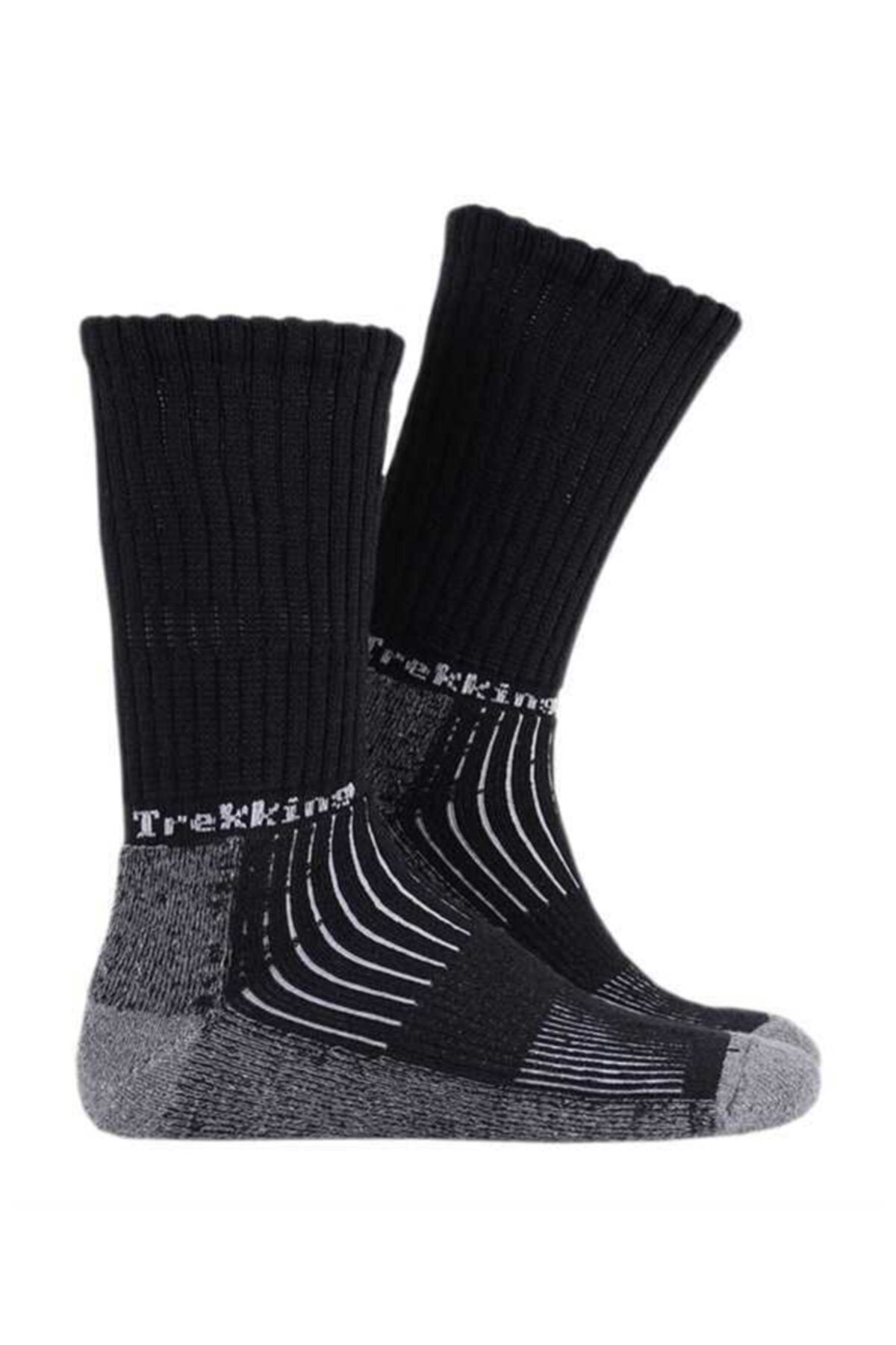 Thermoform Trekking Çorap Siyah