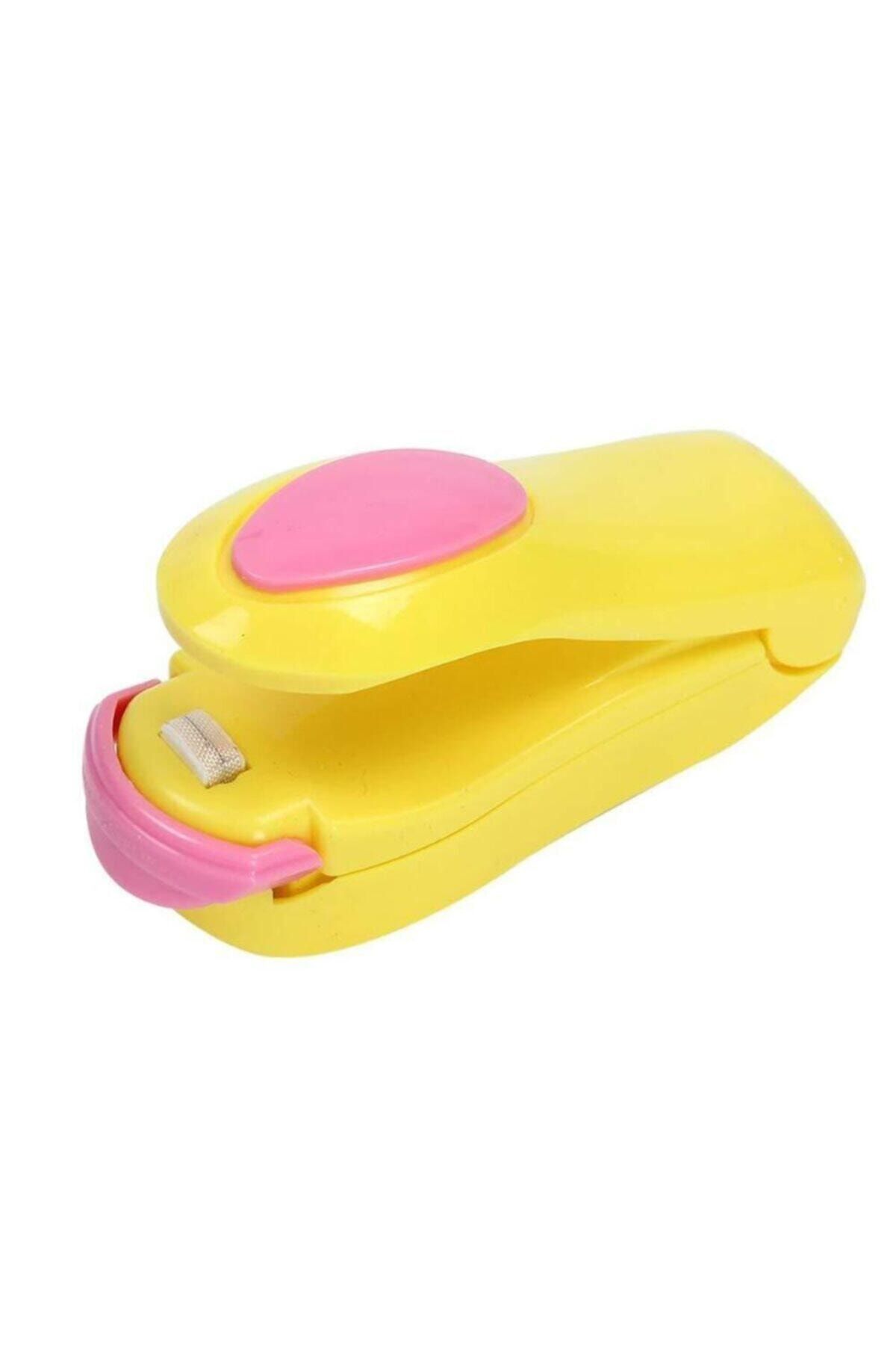 RealFoni Poşet Ağzı Kapatcı Yapıştırıcı (ISI İLE) Sarı