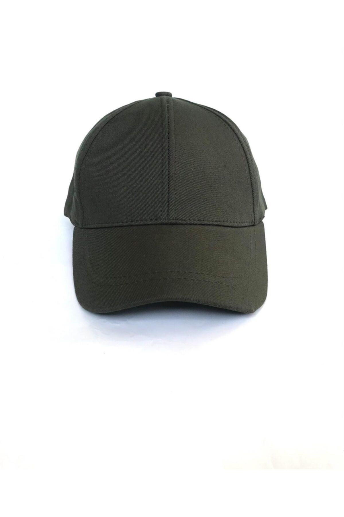 salarticaret Unisex Haki Spor Arkası Cırtlı Ayarlanabilir Şapka