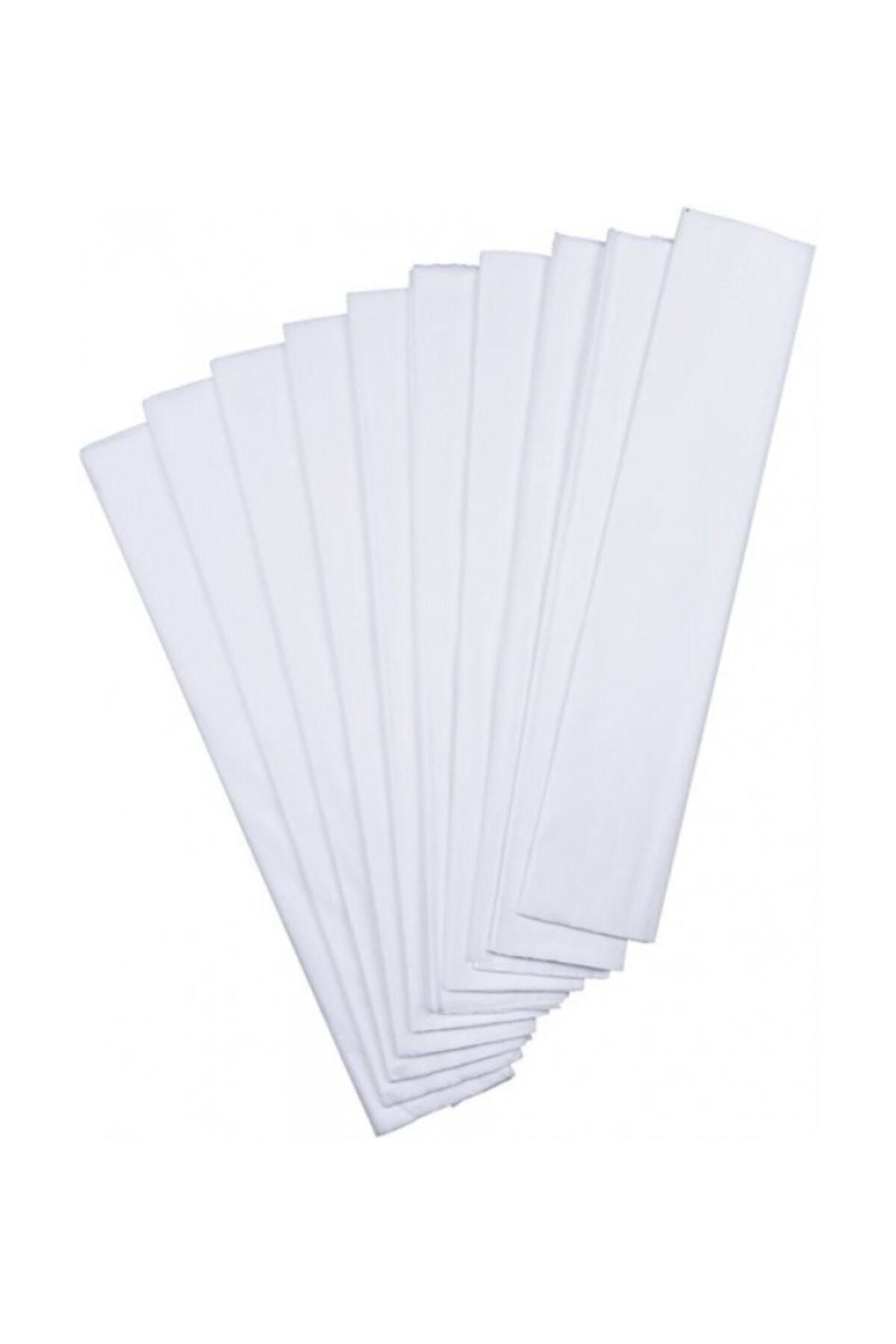 Puti Krapon Kağıdı 50x200 Cm Beyaz 10lu