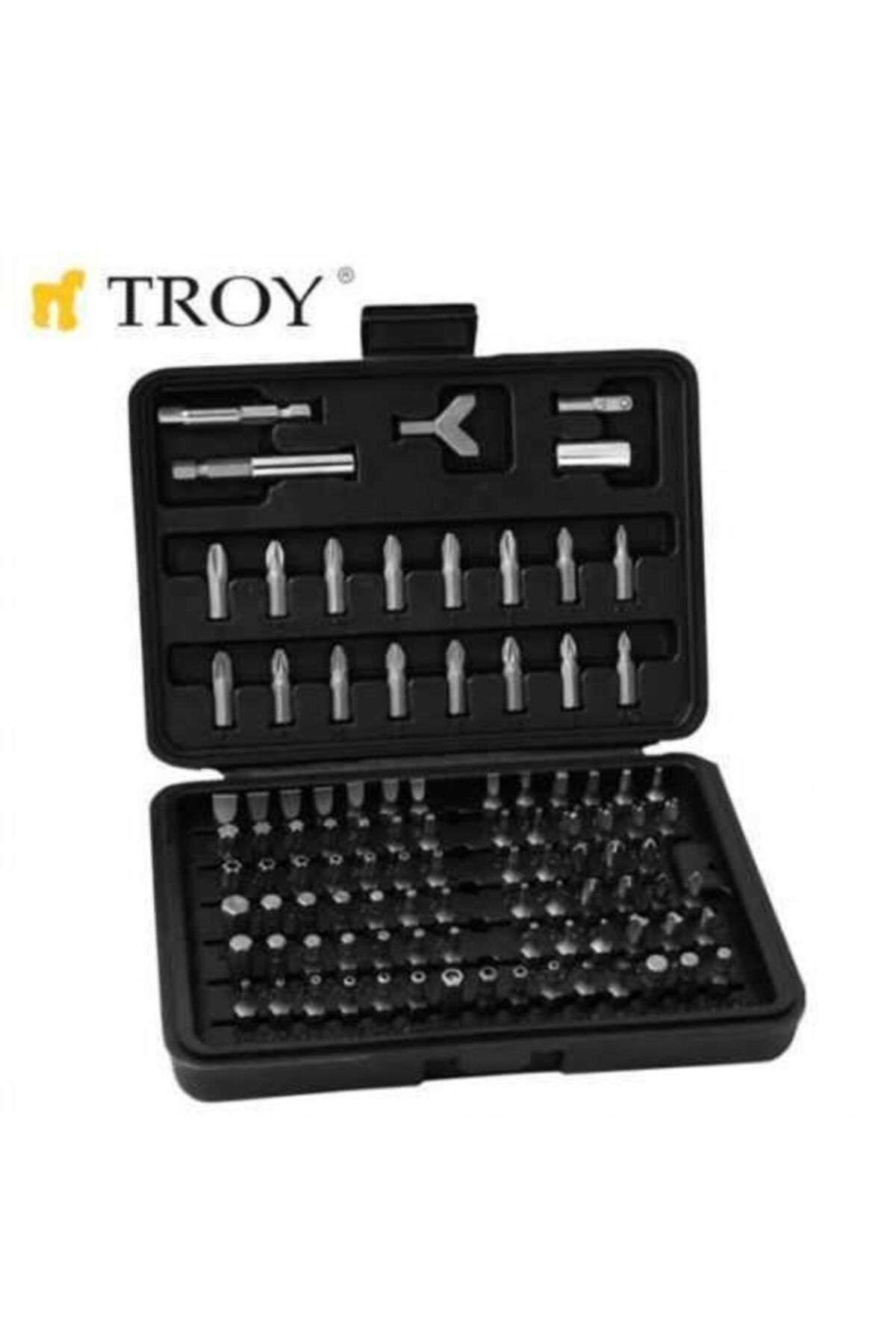 TROY 22302 Bits Uç Seti. 100 Parça