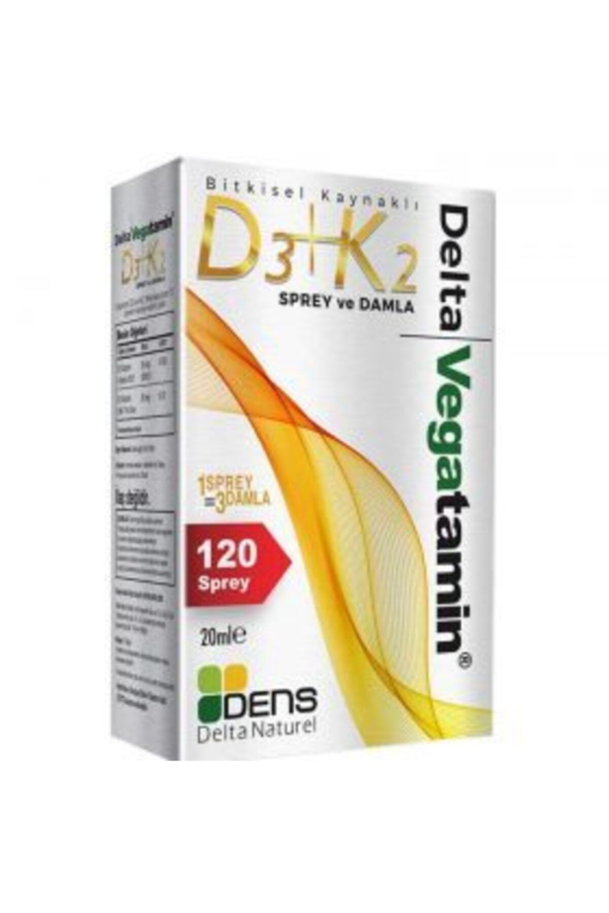 Delta Vegatamin D3 K2 Sprey Damla 20ml